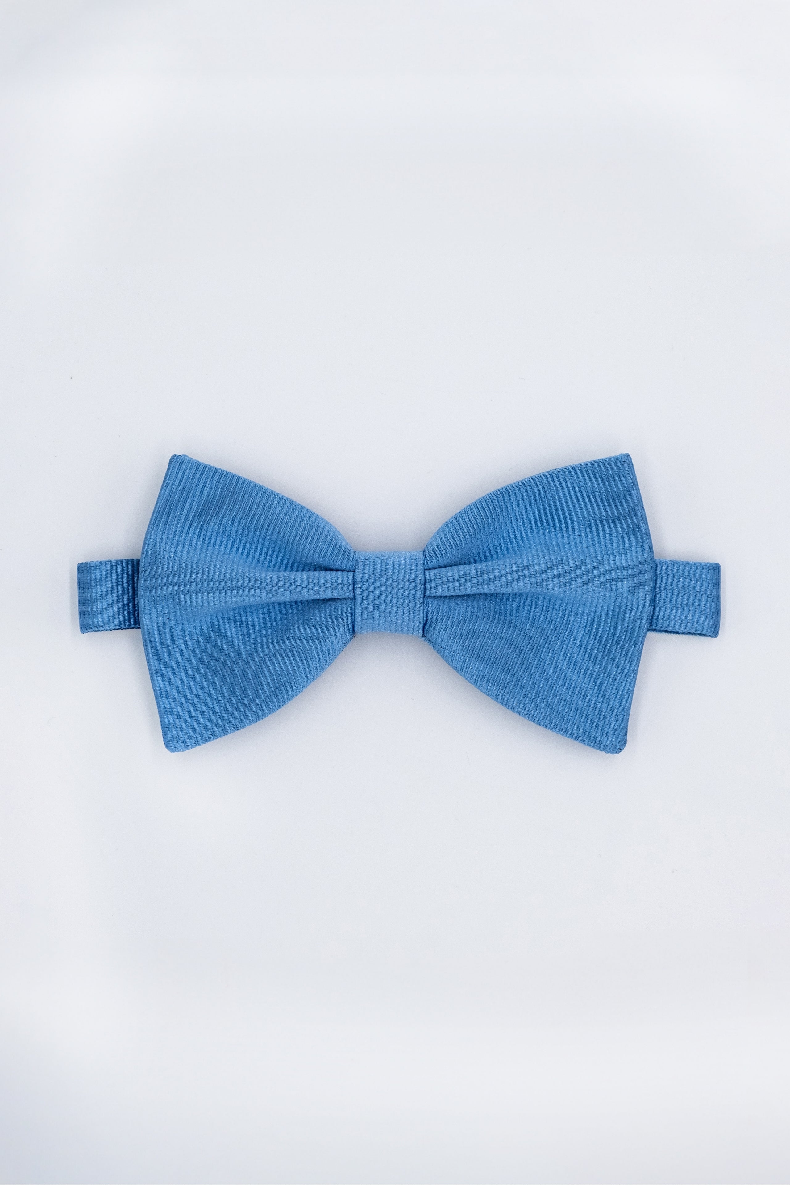 Papillon Elegante in Seta - AZZURRO