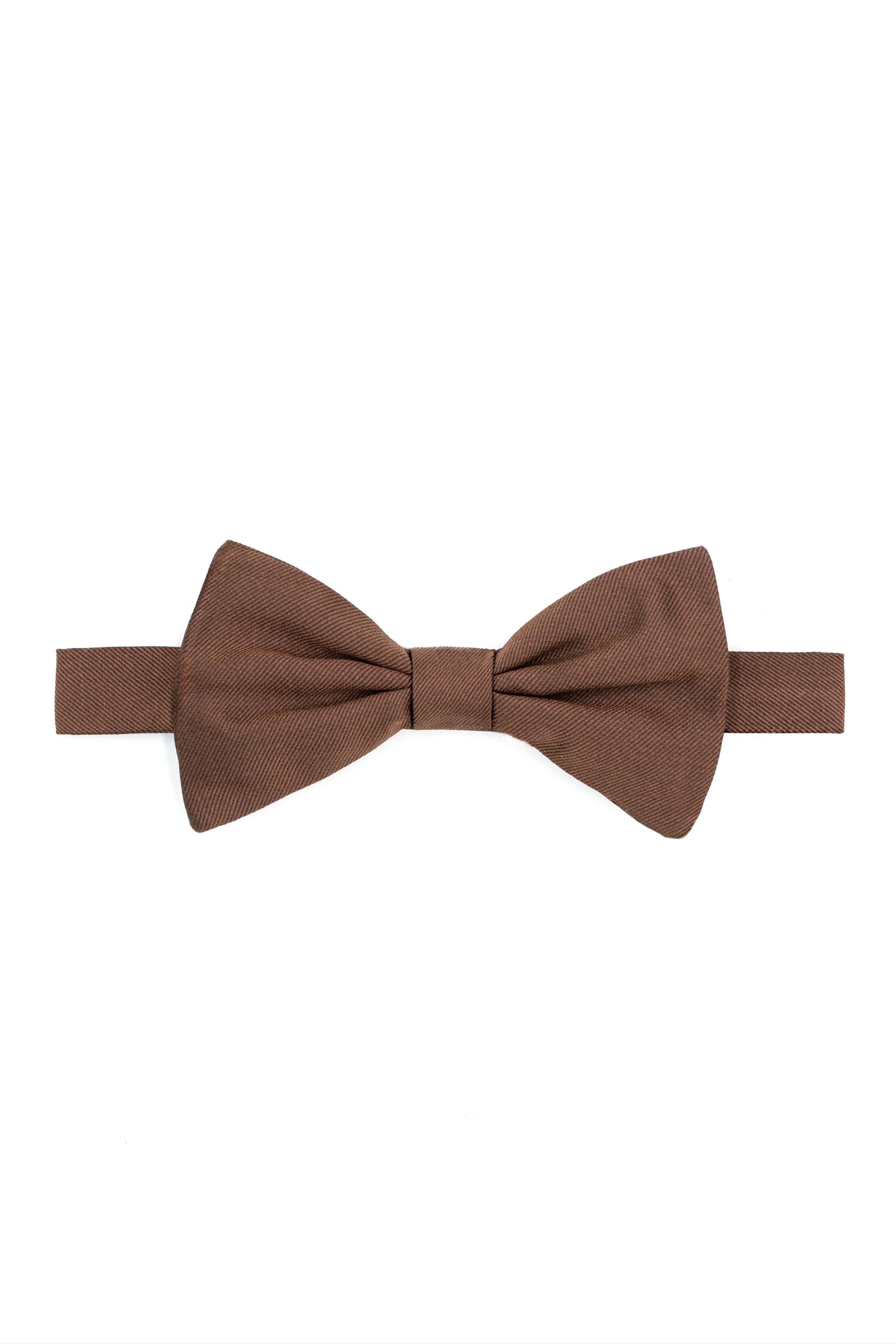 Bow Tie in Pure Silk - Rust