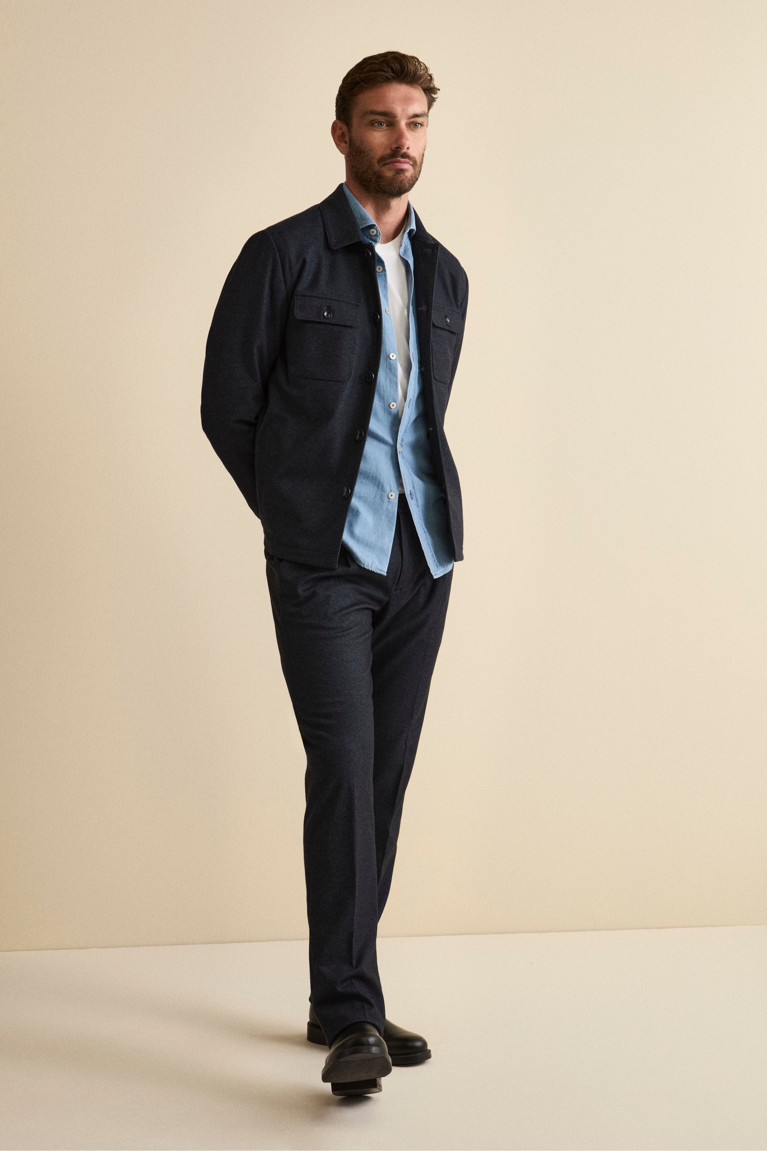 Worker Suit Regular Fit - Navy blue