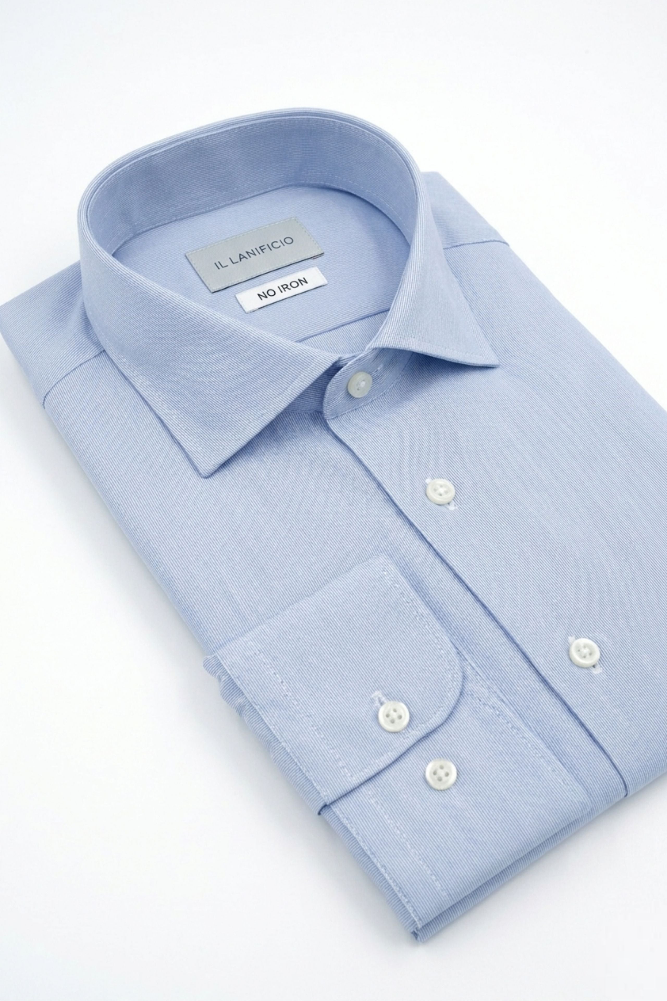 Light Blue Non-Iron Shirt - Light blue