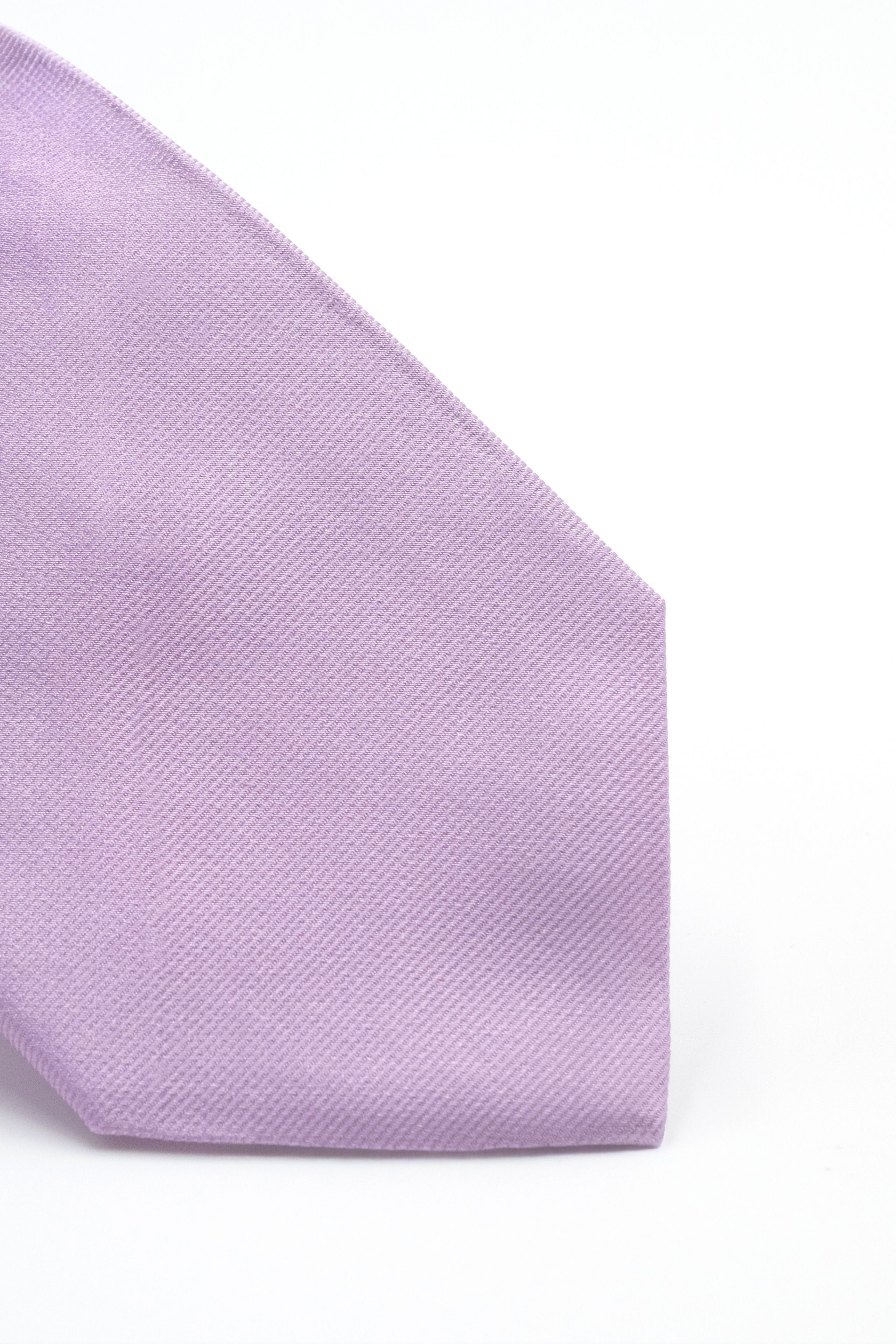 Silk Tie - Wisteria purple