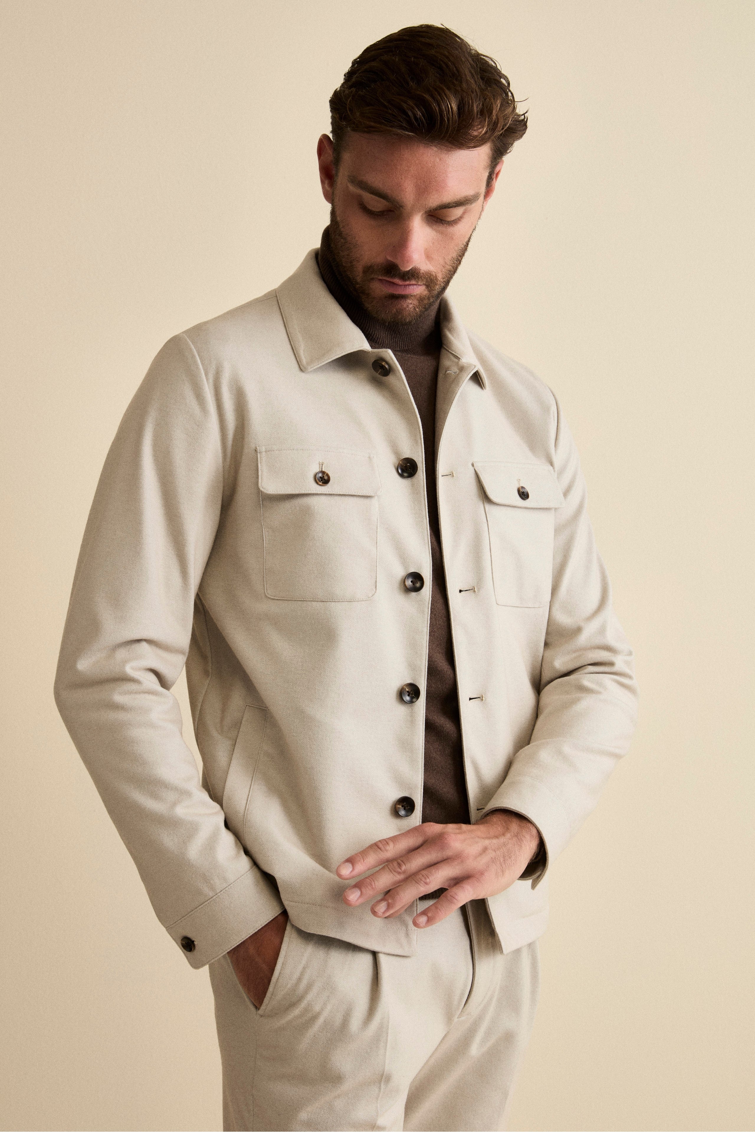Worker Suit Regular Fit - CREAM
