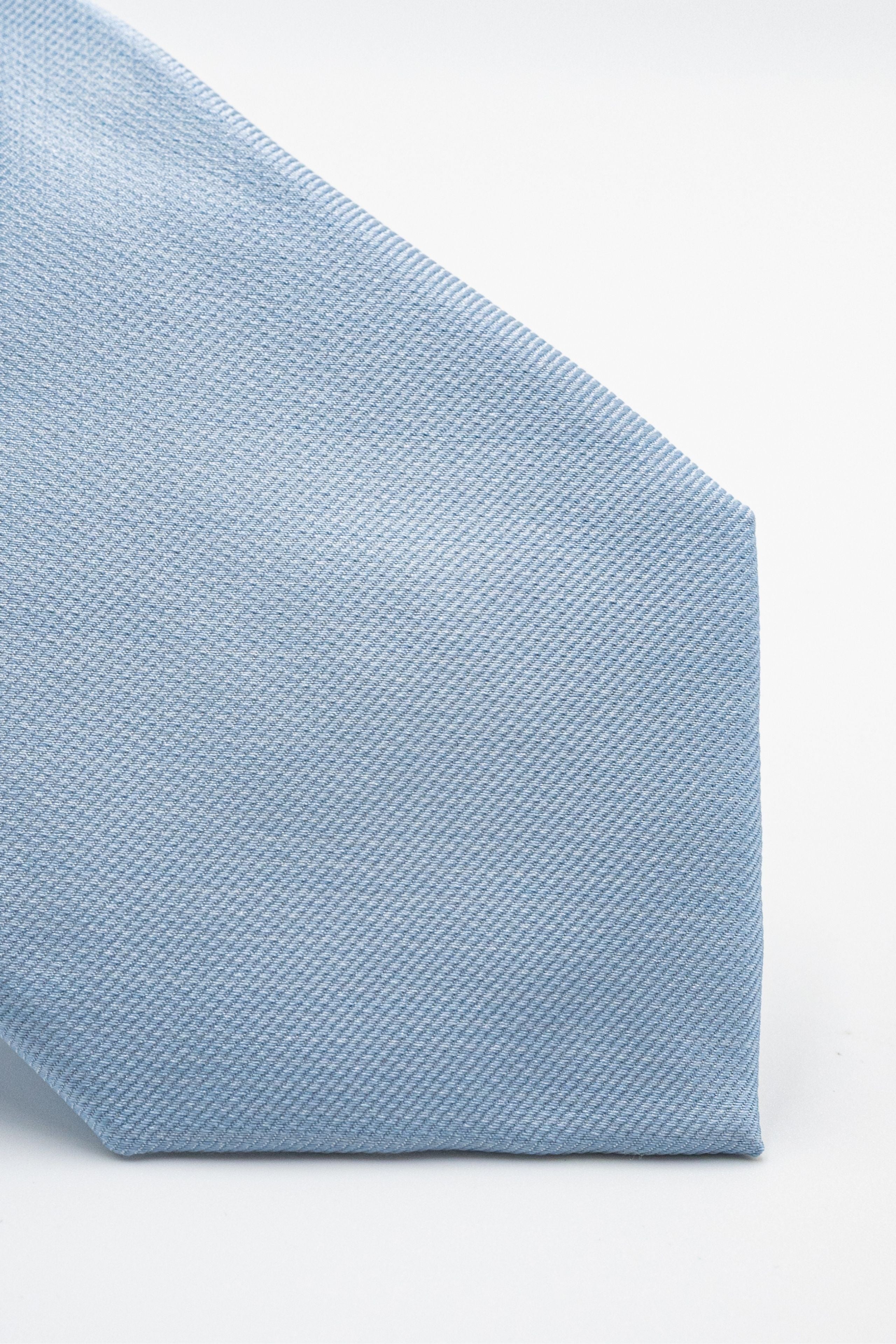 Silk Tie - Light blue
