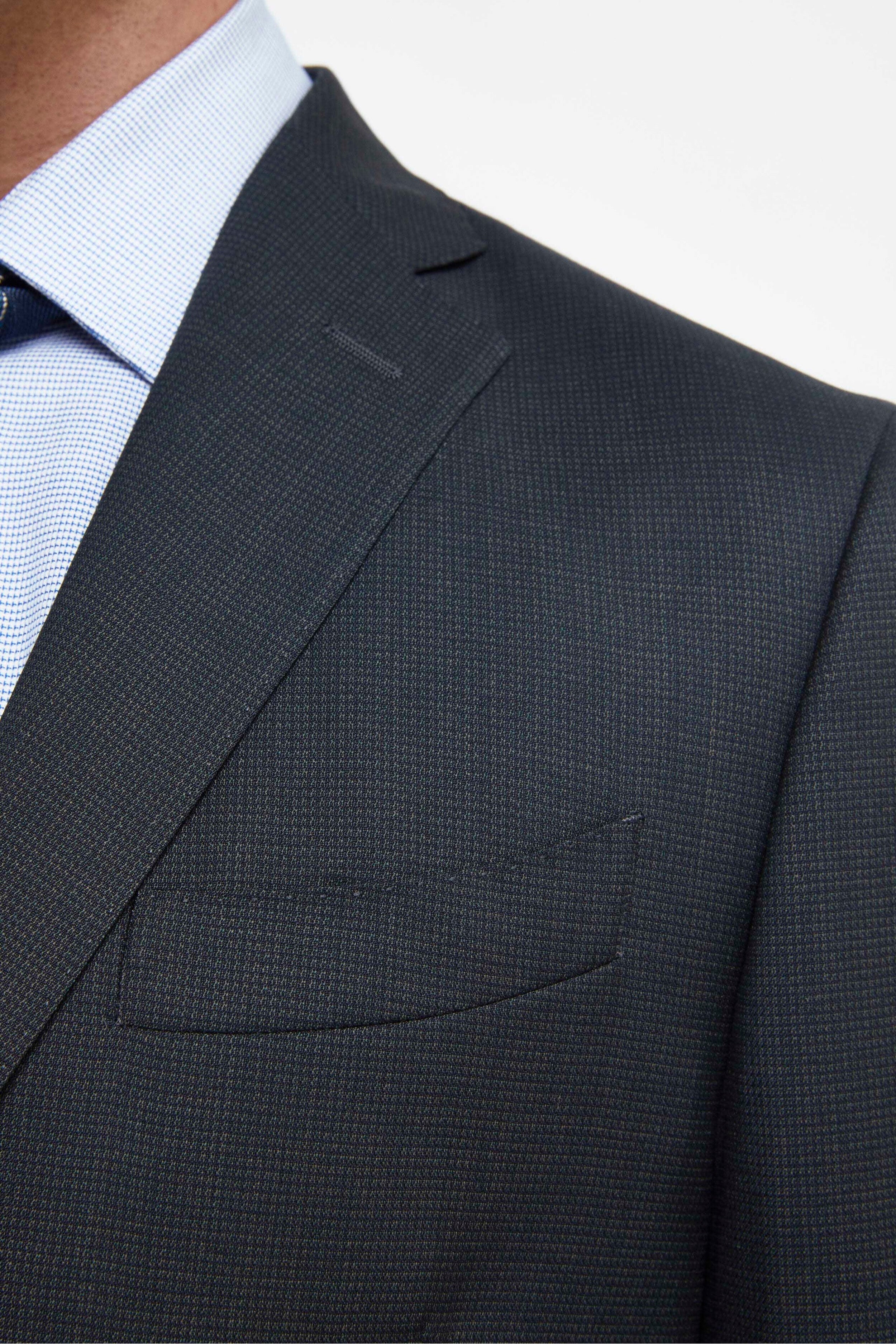 Abito Foderato in Lana Slim Fit - P/P VERDE