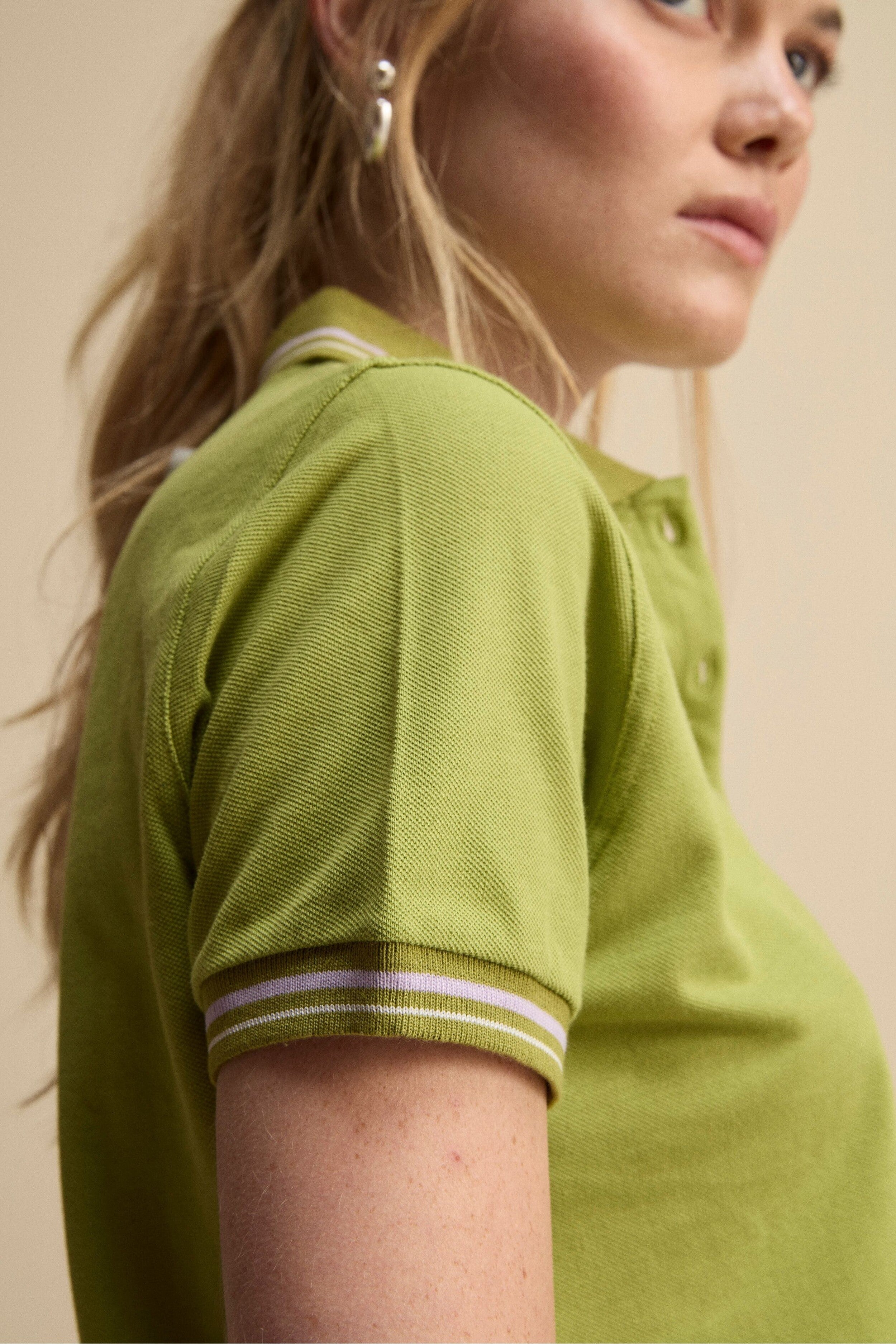 Polo Mezza Manica in Cotone Piquet - ACIDO