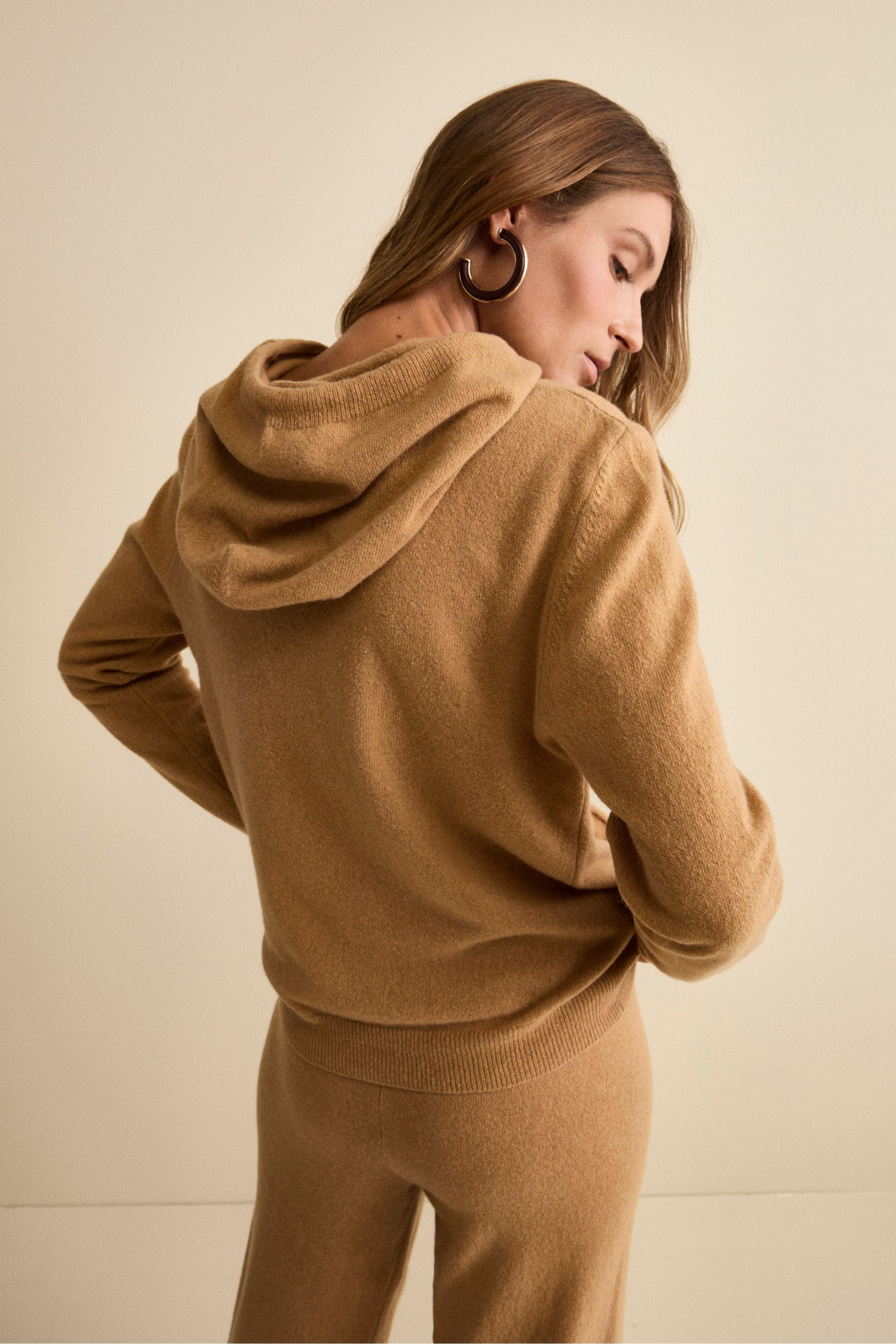 Cashmere jumpsuit - Camel