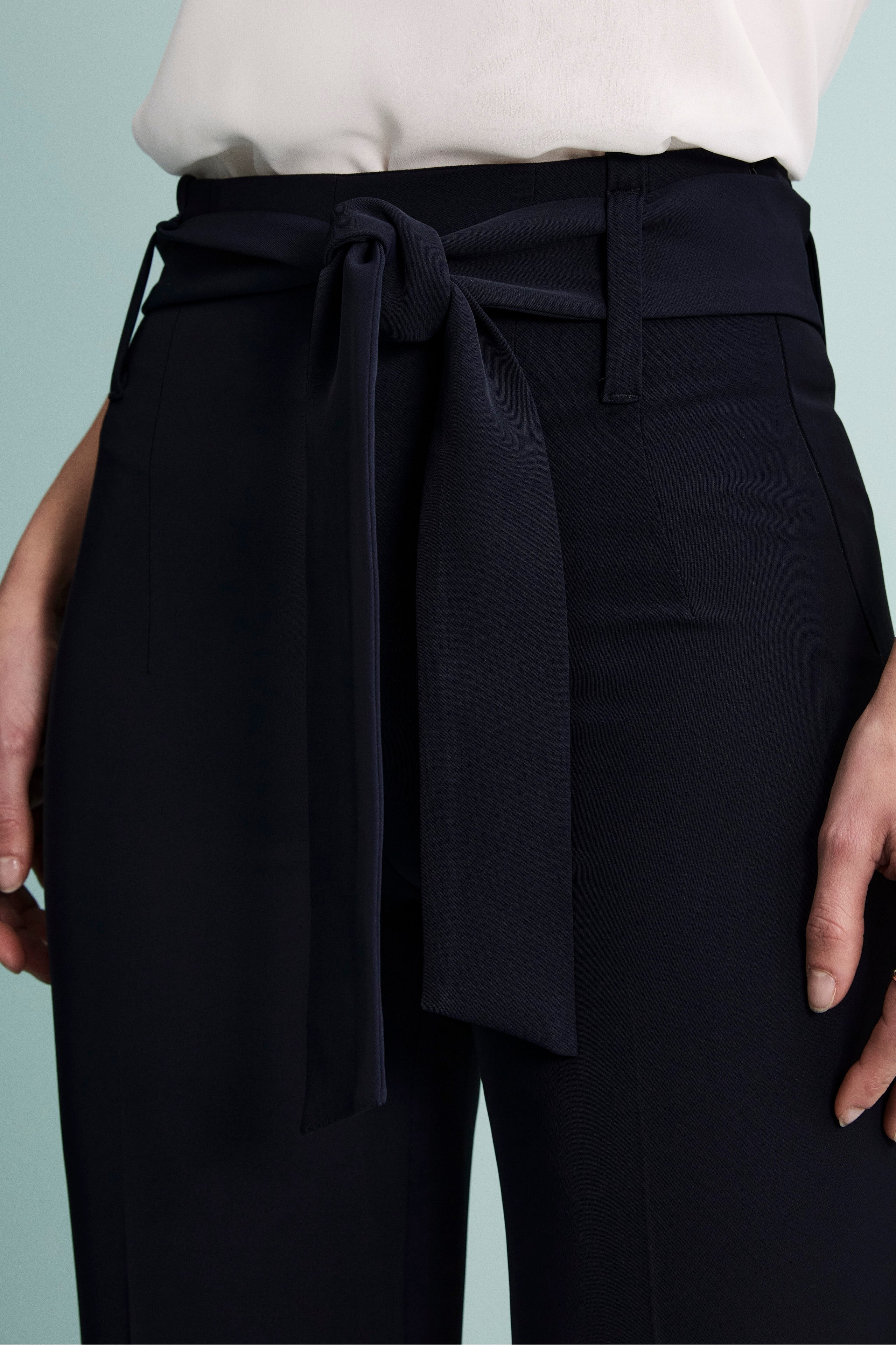 Pantalone a Palazzo con Fusciacca - BLU