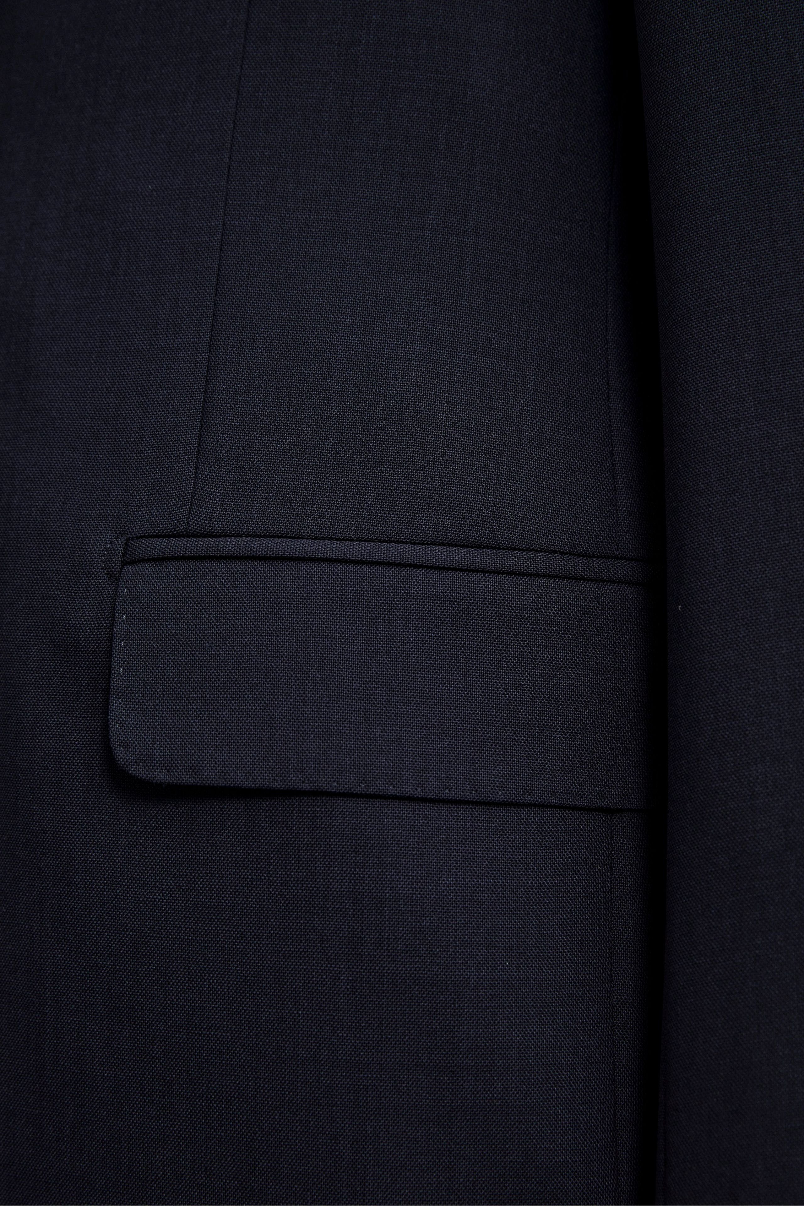 Giacca Elegante Monopetto in Lana Vergine Drop 4 - BLU