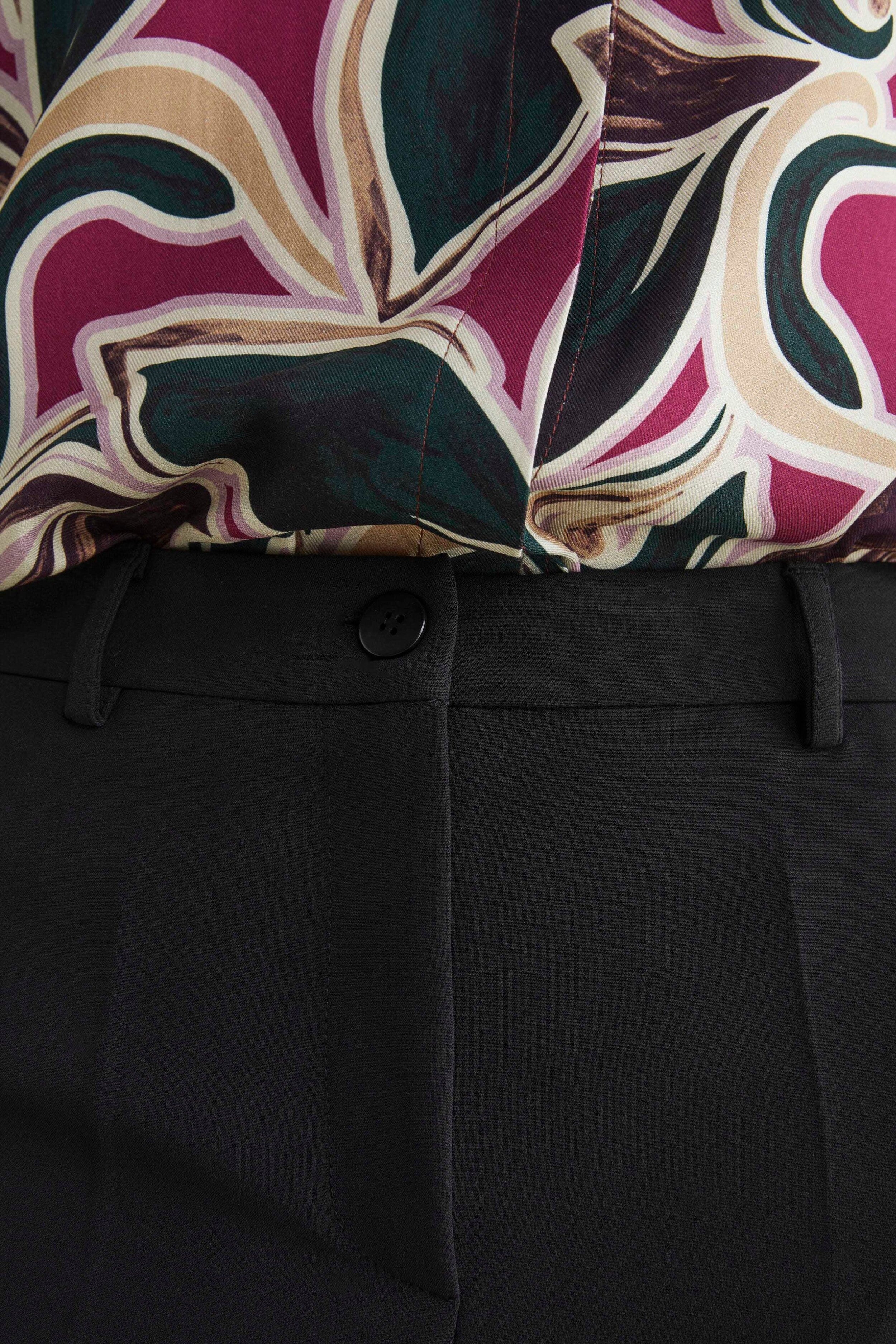 Pantalone dritto elegante - NERO