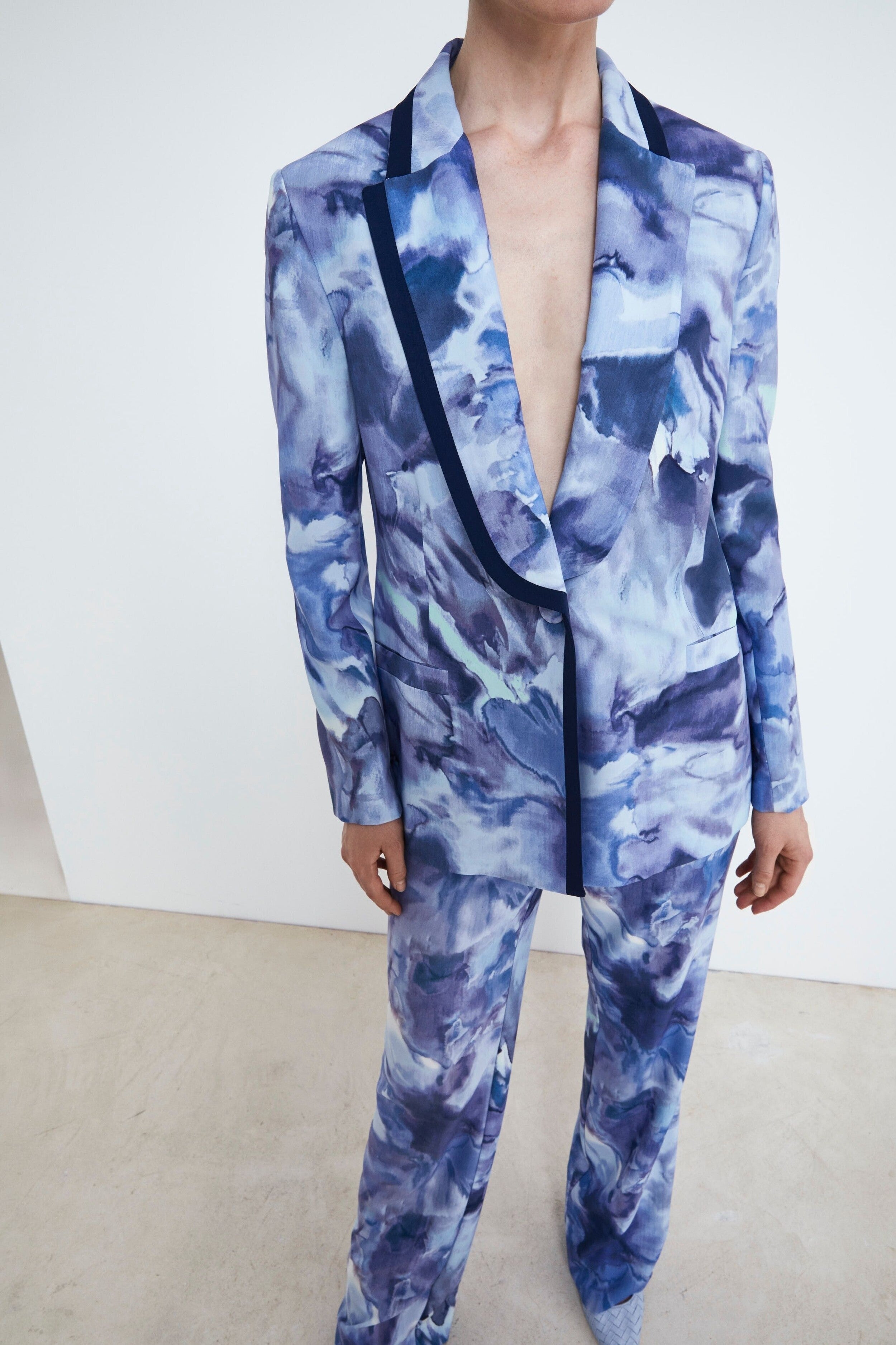 Giacca Fantasia da Cerimonia - FANT. BLU