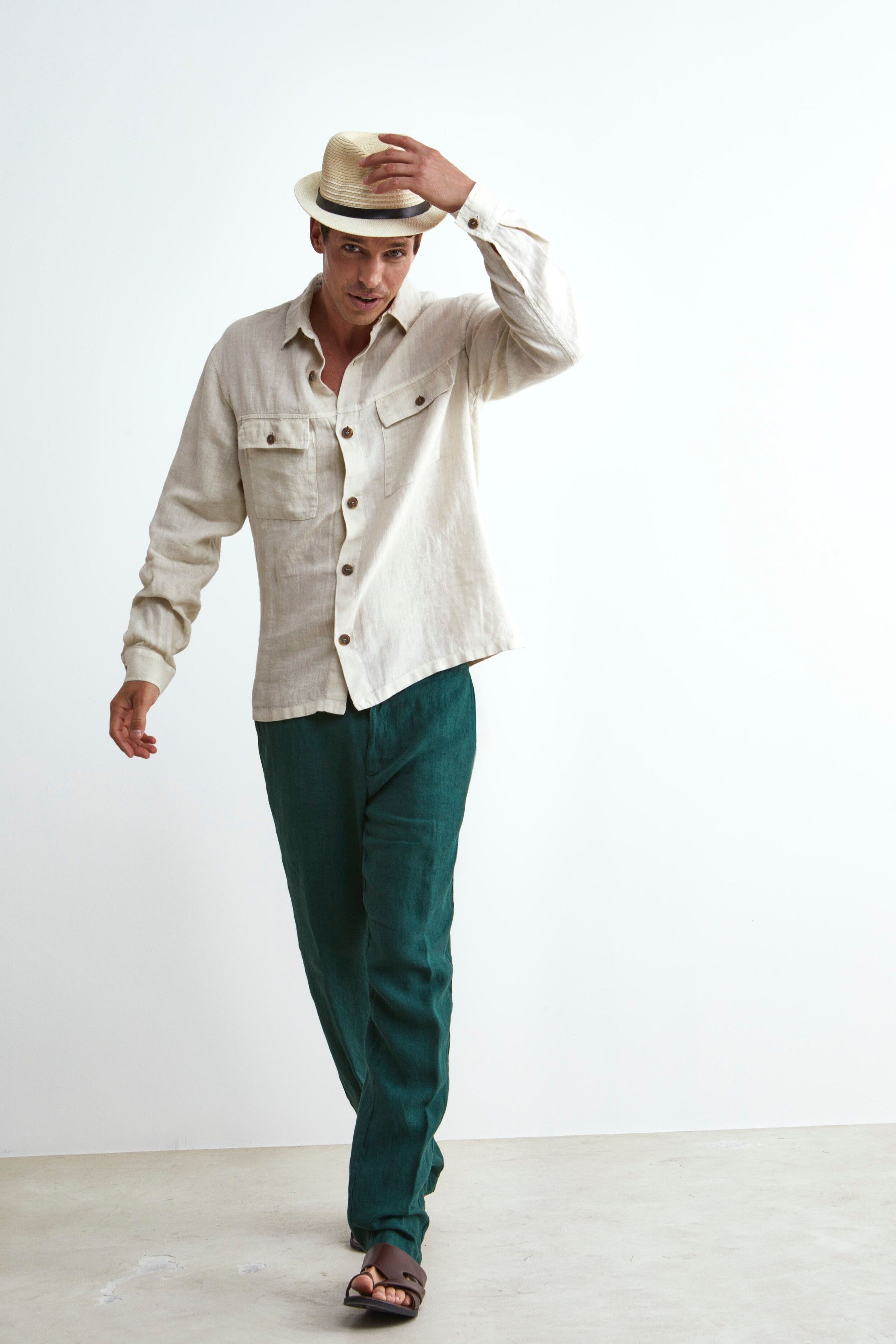 Giacca Sahariana Beige - BEIGE