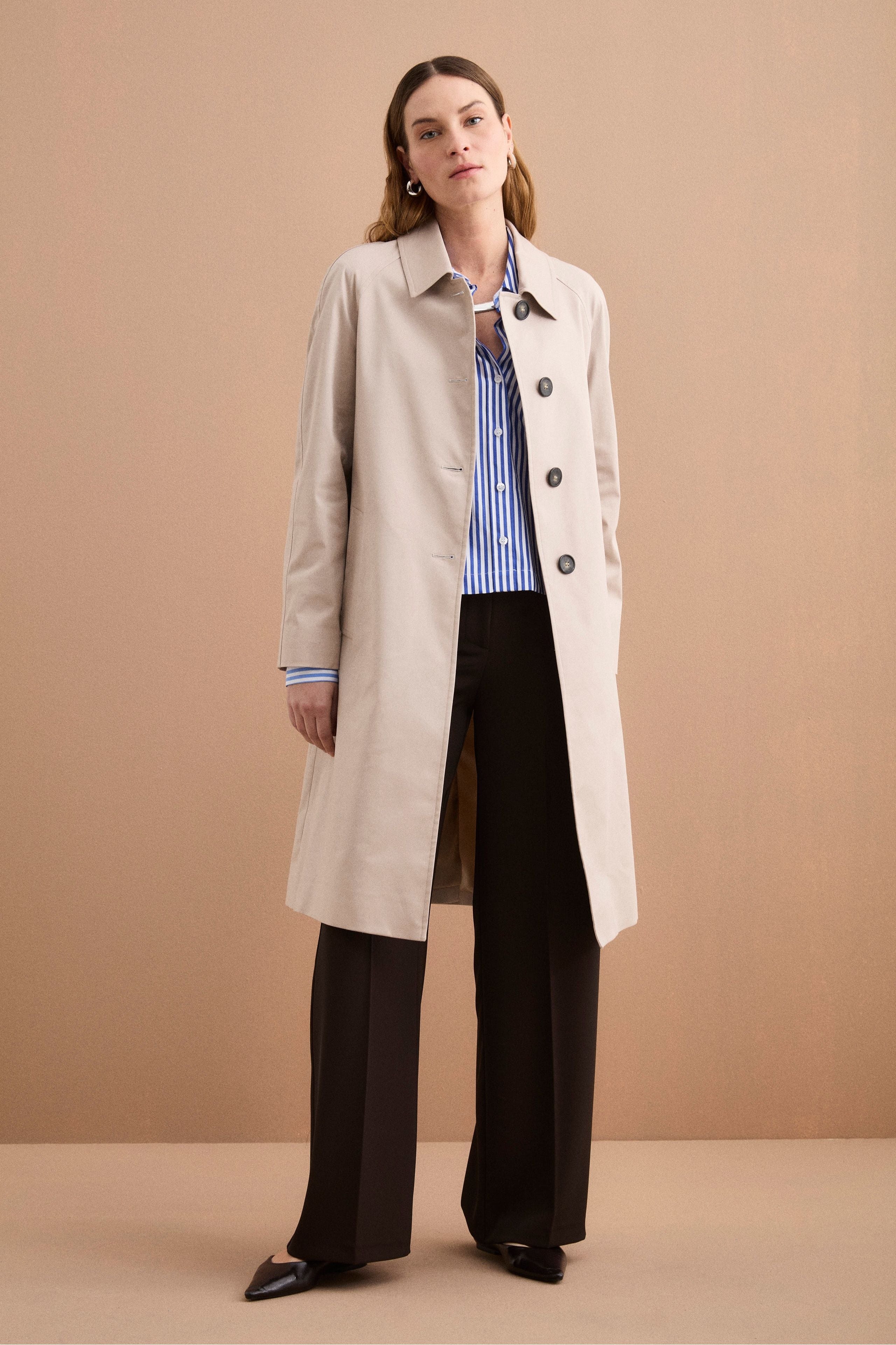 Pantalone Cady a Palazzo con Piega - T.MORO