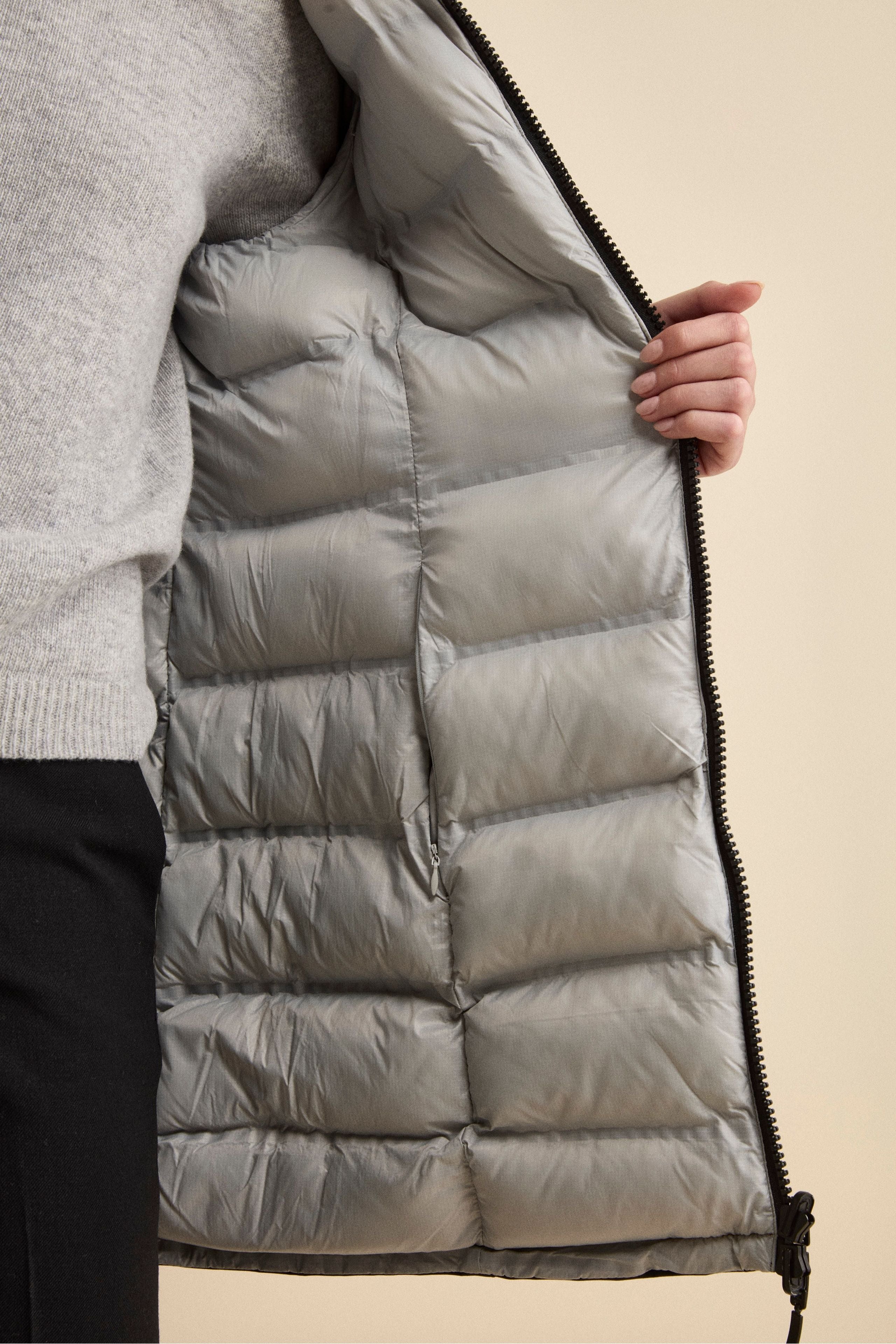 Reversible Padded Coat – Black