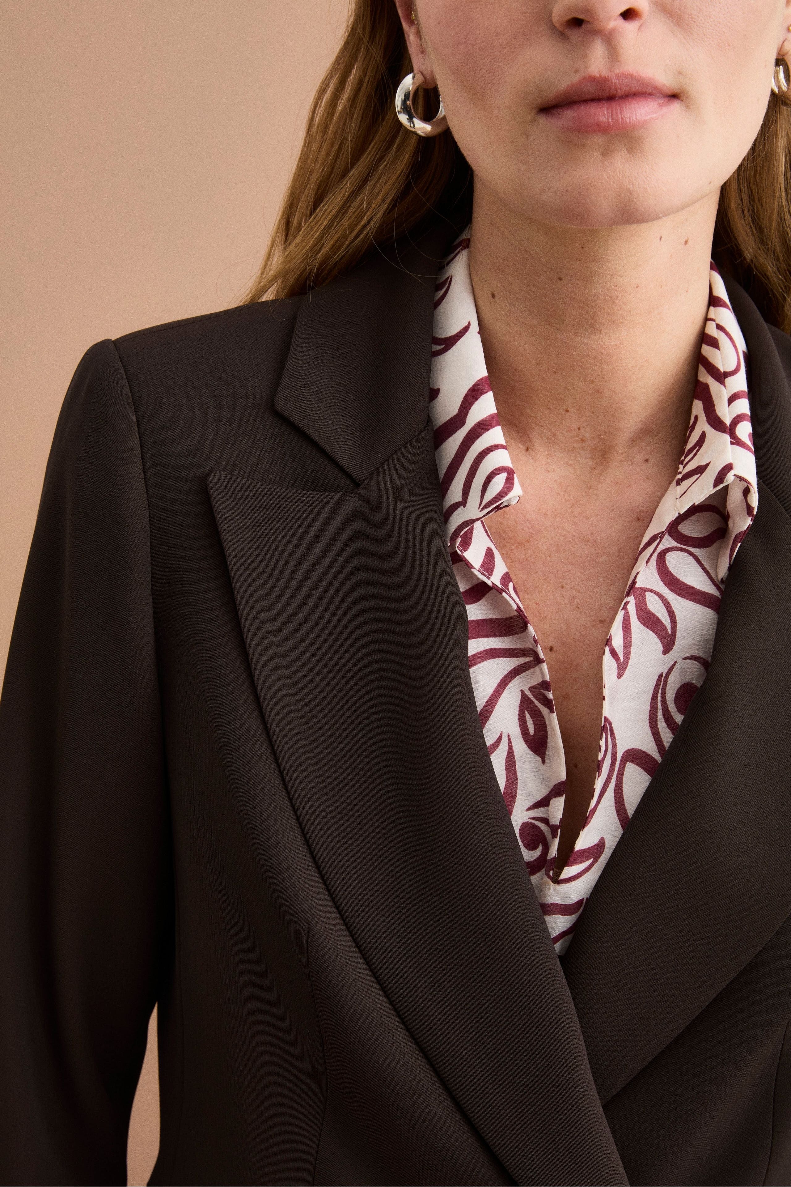 Blazer Doppiopetto Foderato in Cady - T.MORO