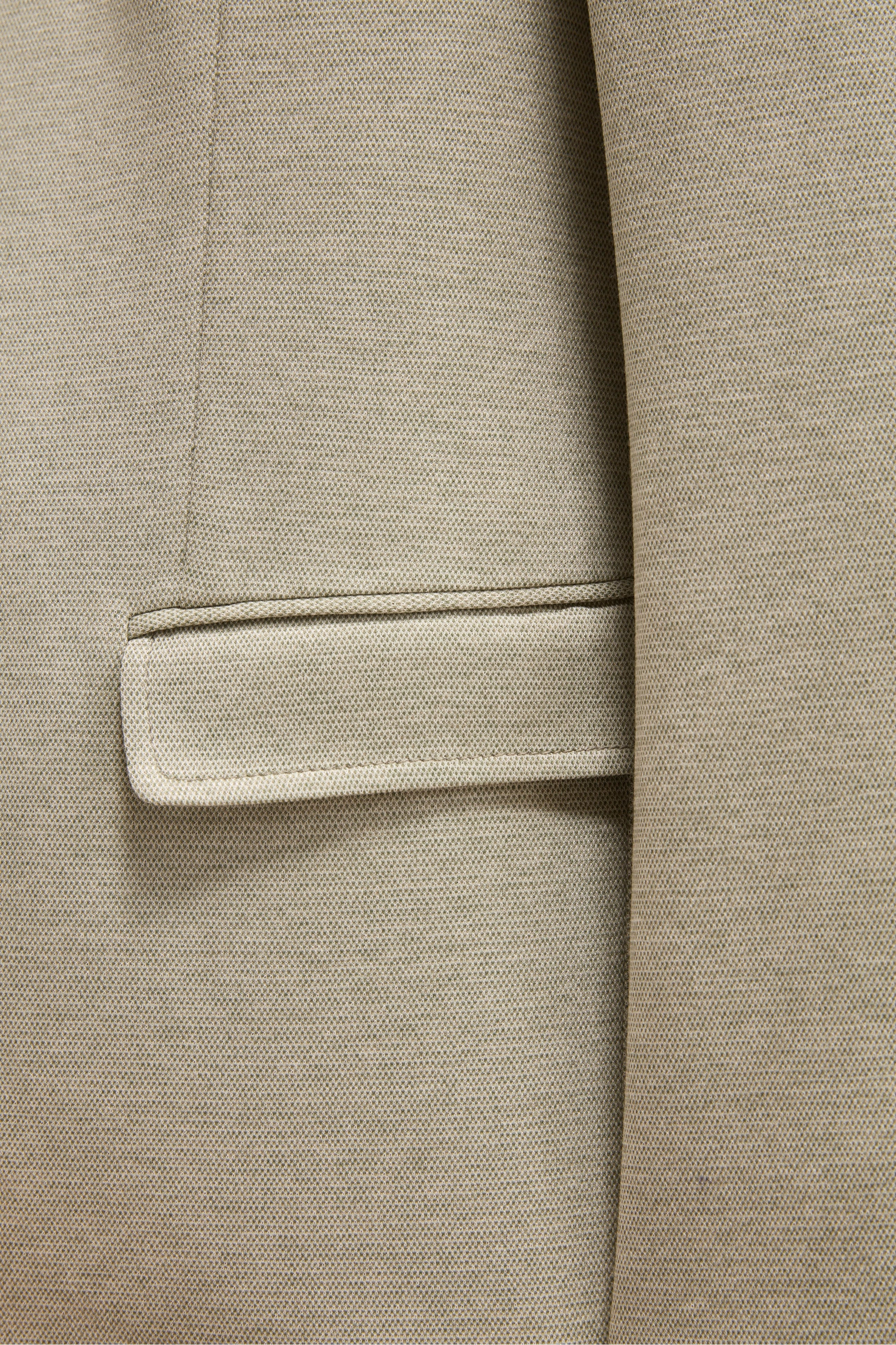 Giacca in Jersey Monopetto Comfrot Fit - VERDINO