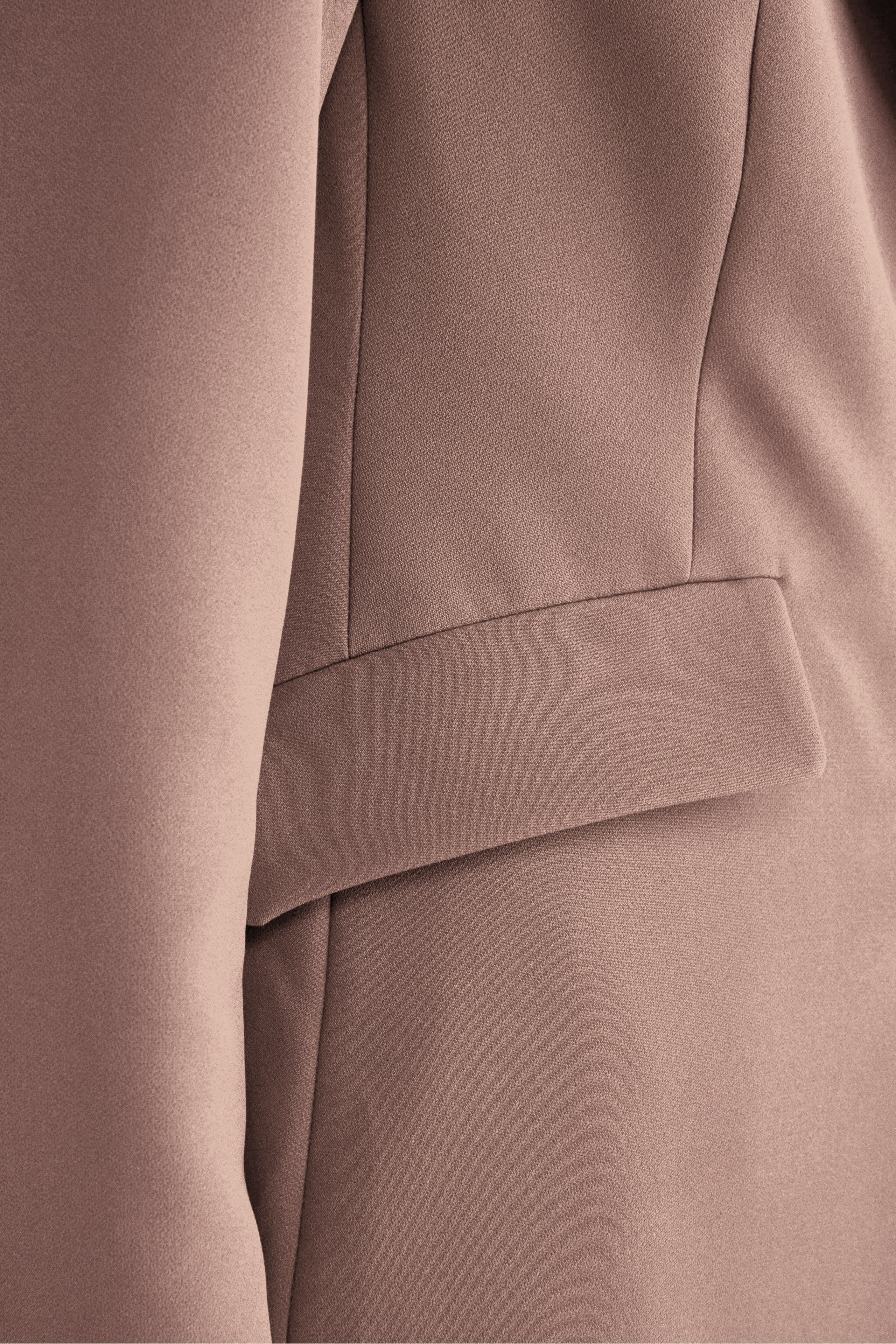 Lined Bi-Stretch Jacket Regular Fit - Old pink