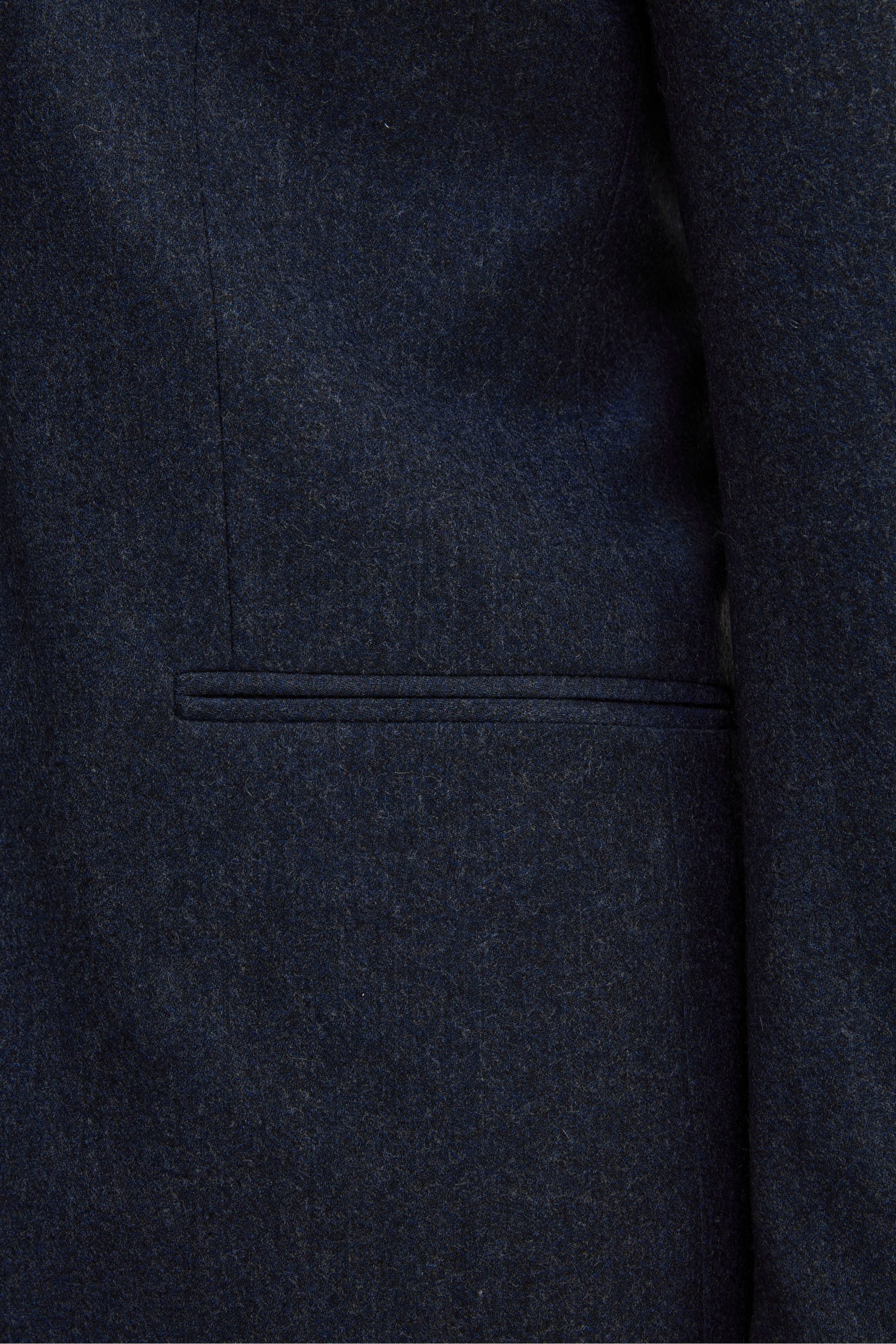 Slim Fit Cashmere Blend Suit - BLUE