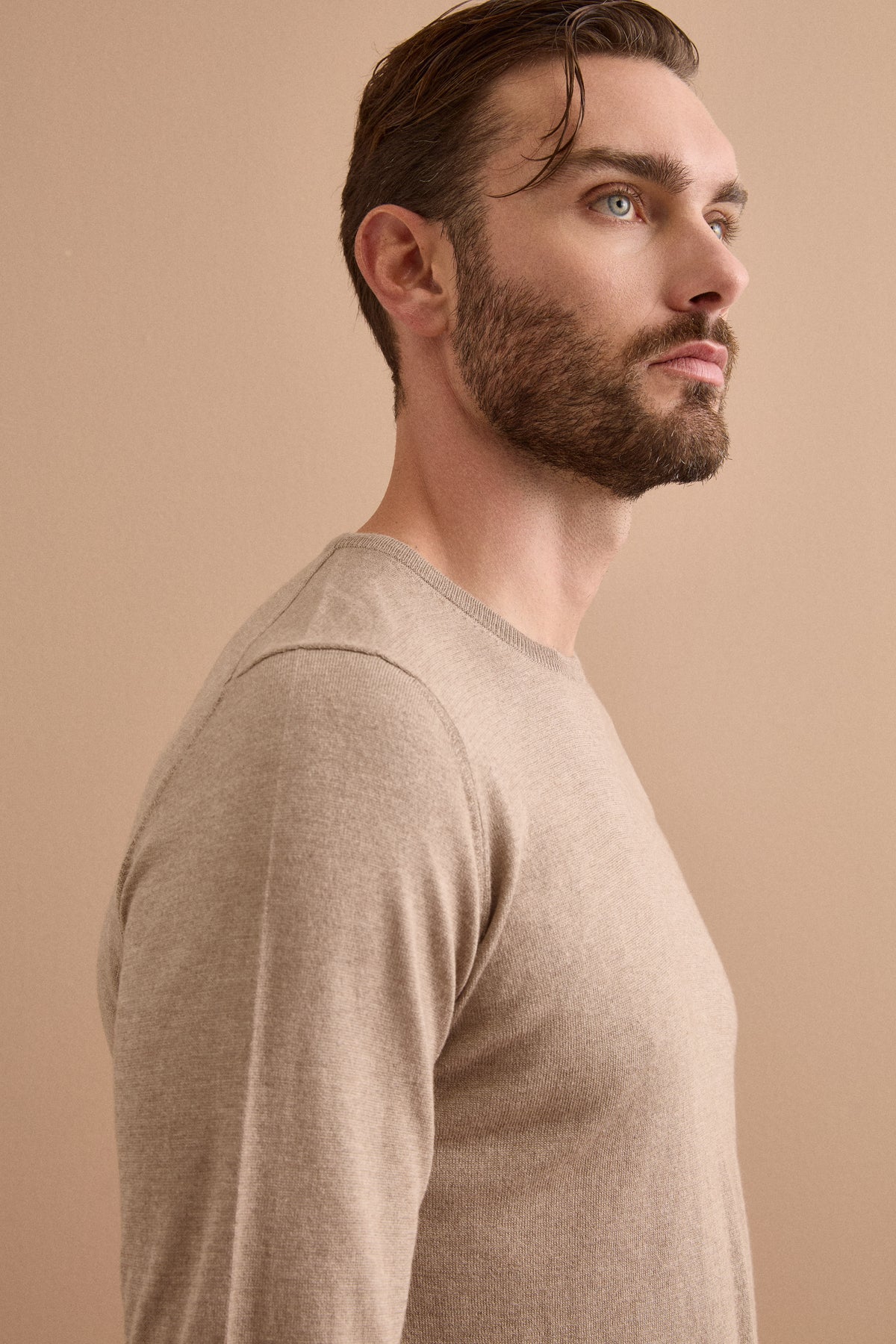 Jersey de soie et de cachemire extra-fin - gris