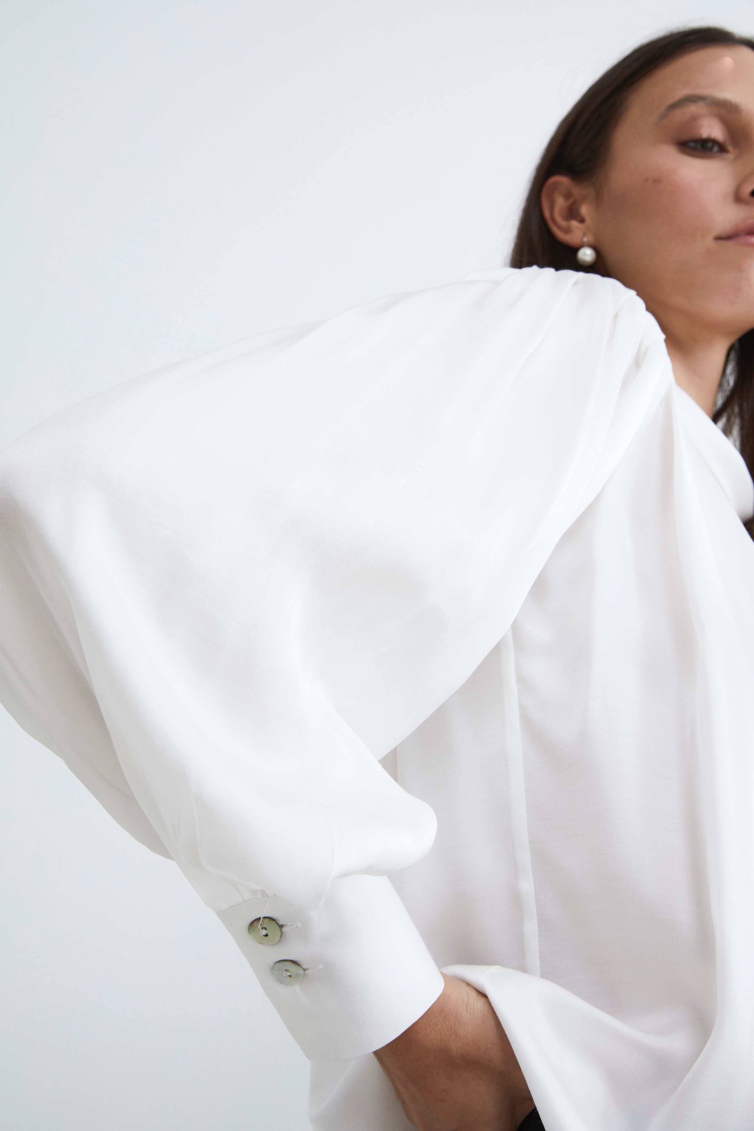 Blusa da donna elegante - PANNA
