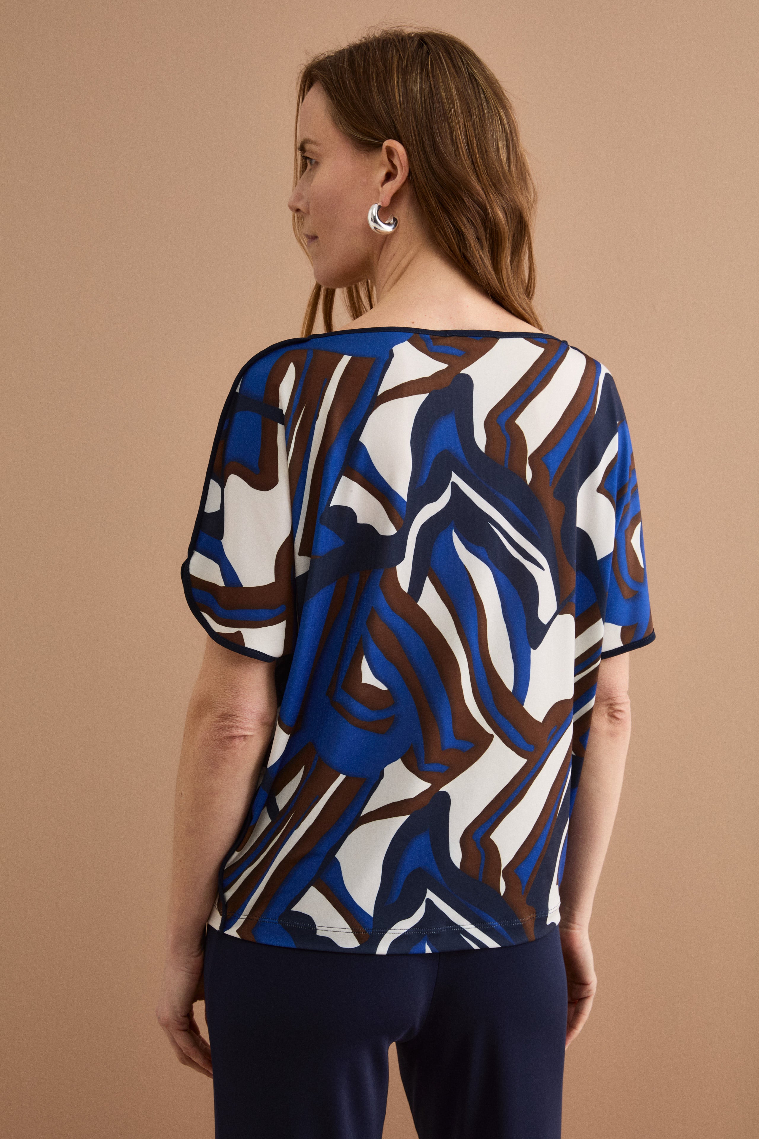 Blusa Fantasia da Cerimonia in Jersey - FANT. BLU