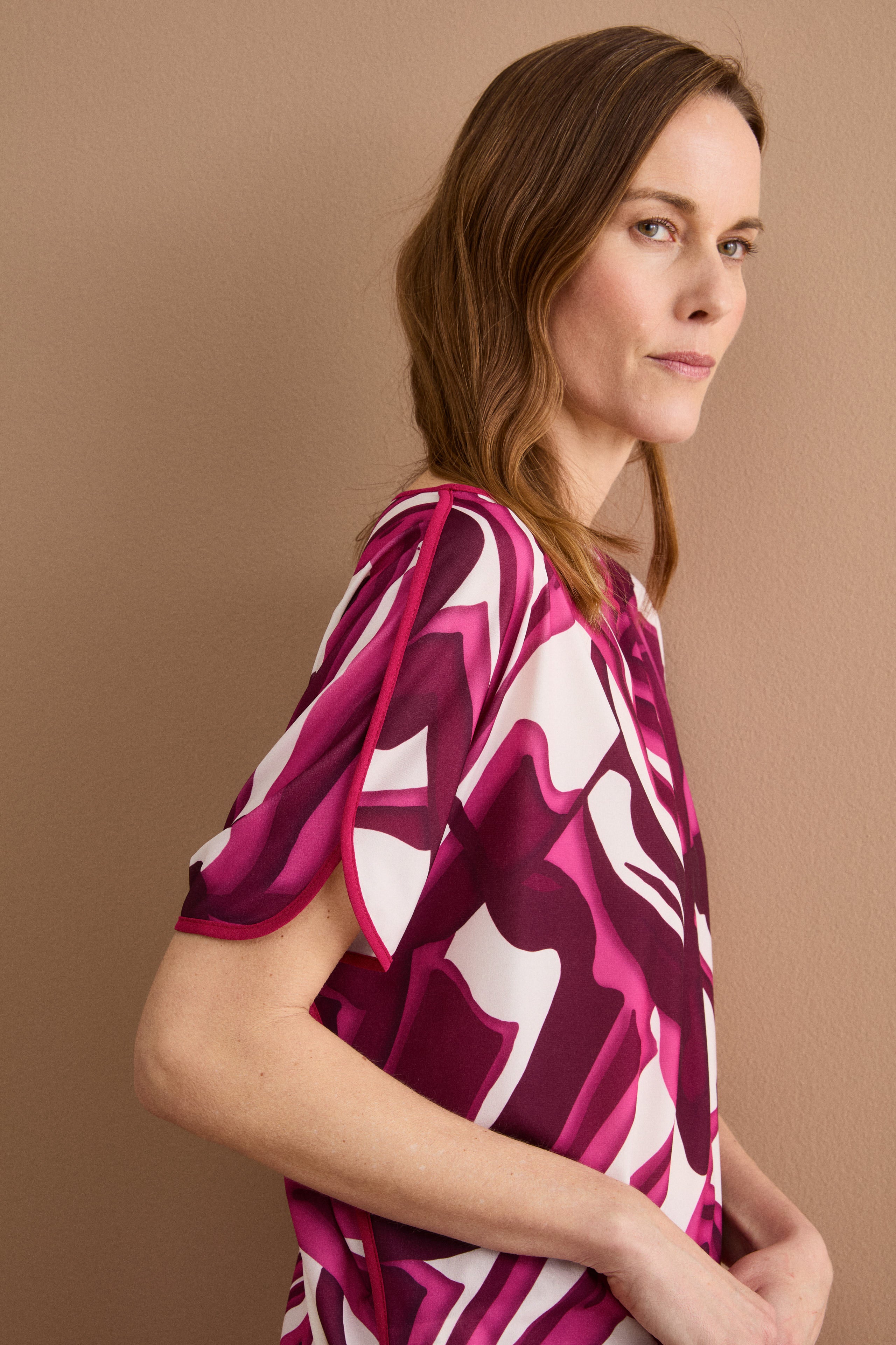 Blusa Fantasia da Cerimonia in Jersey - FANT. FUXIA
