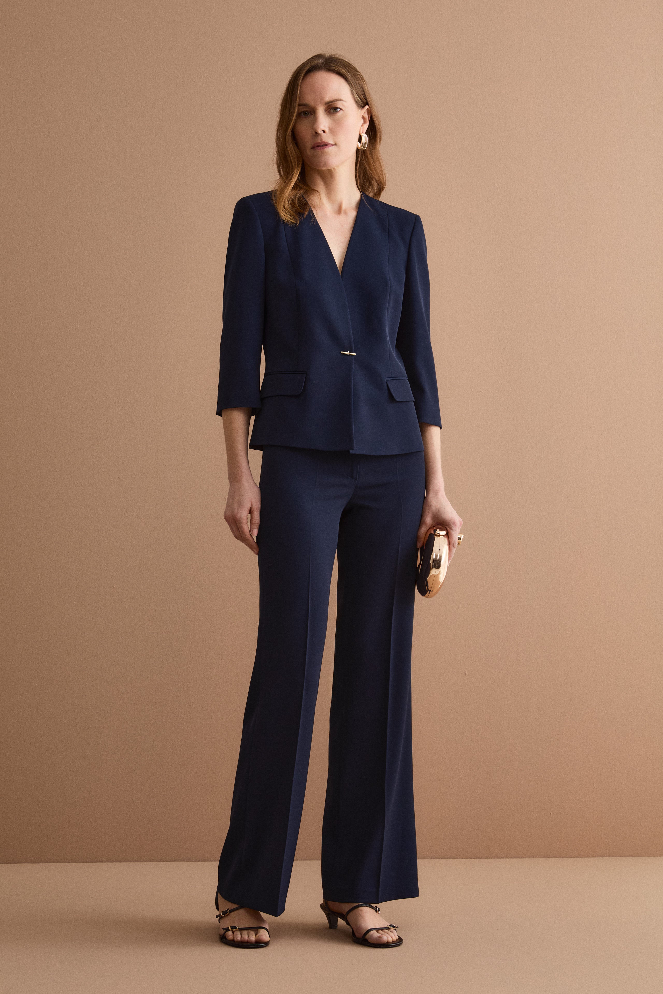 Taillierter Cady-Blazer für festliche Anlässe - BLAU