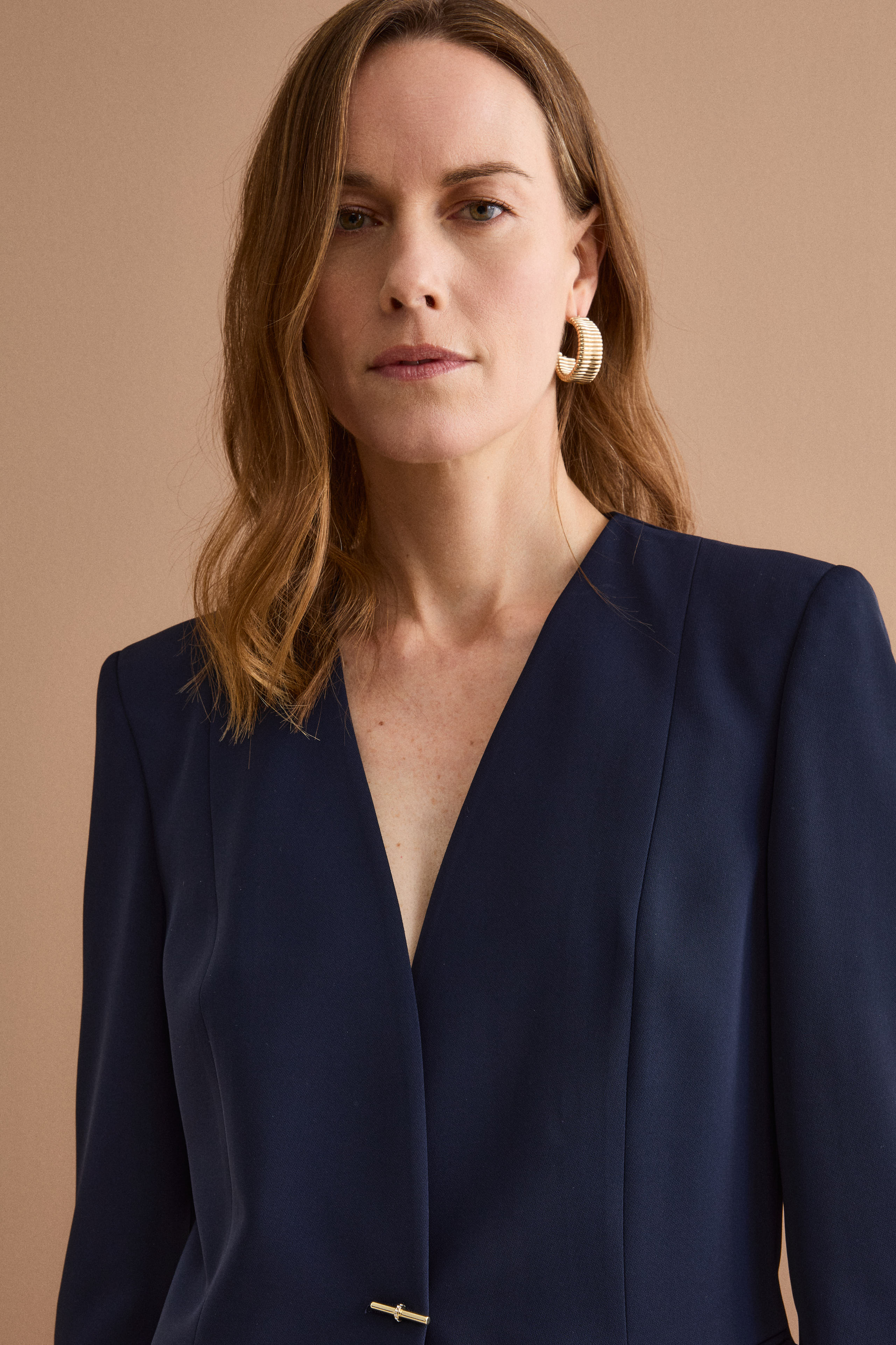 Taillierter Cady-Blazer für festliche Anlässe - BLAU