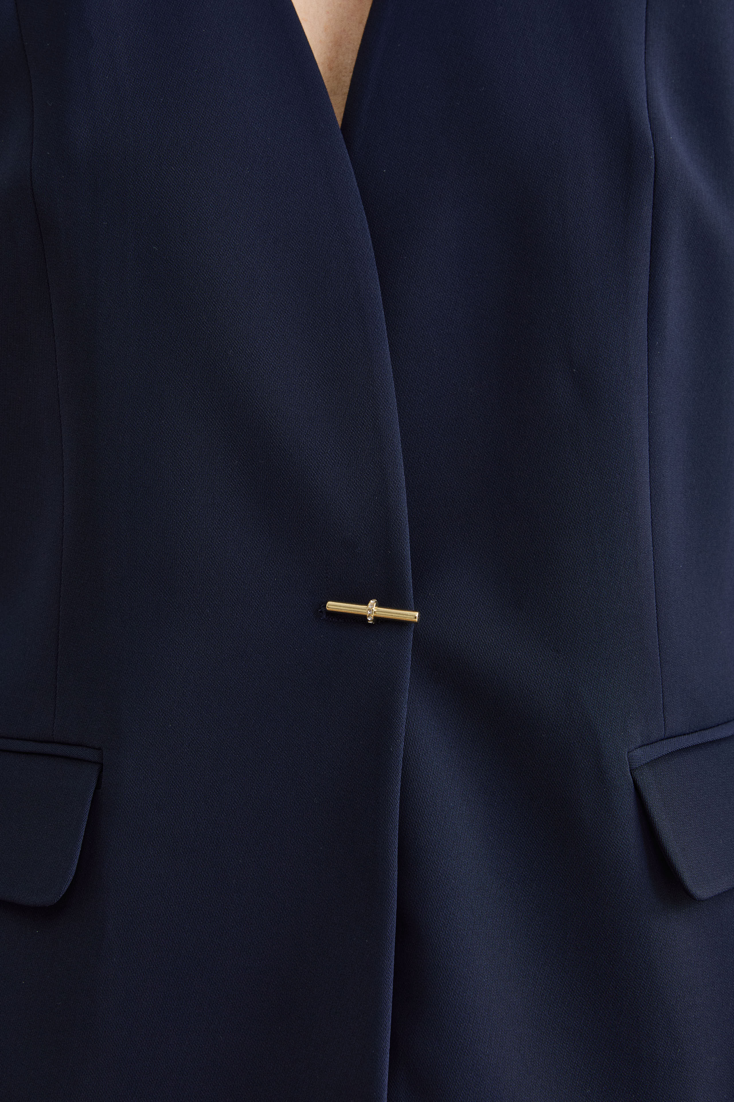 Taillierter Cady-Blazer für festliche Anlässe - BLAU