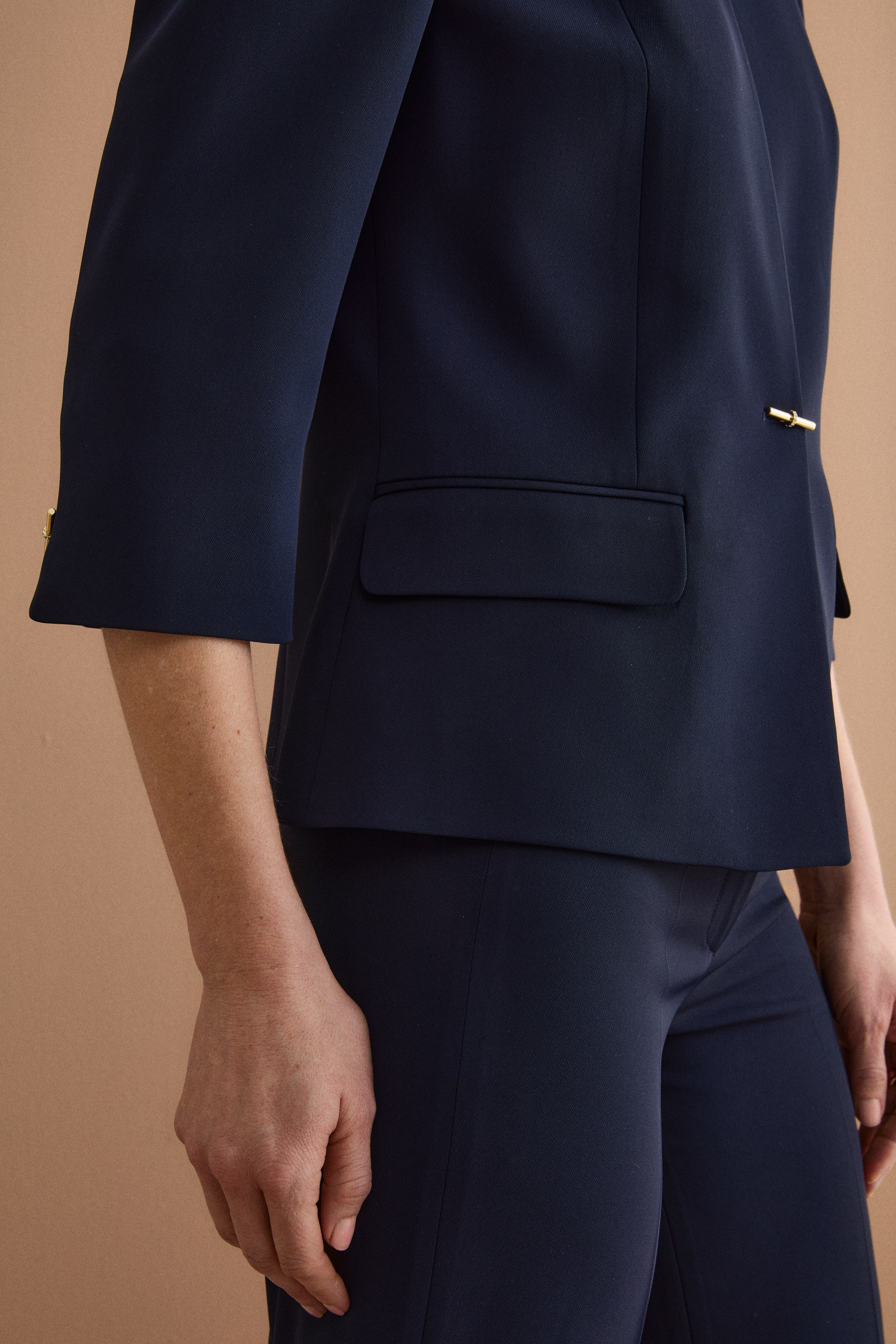 Taillierter Cady-Blazer für festliche Anlässe - BLAU