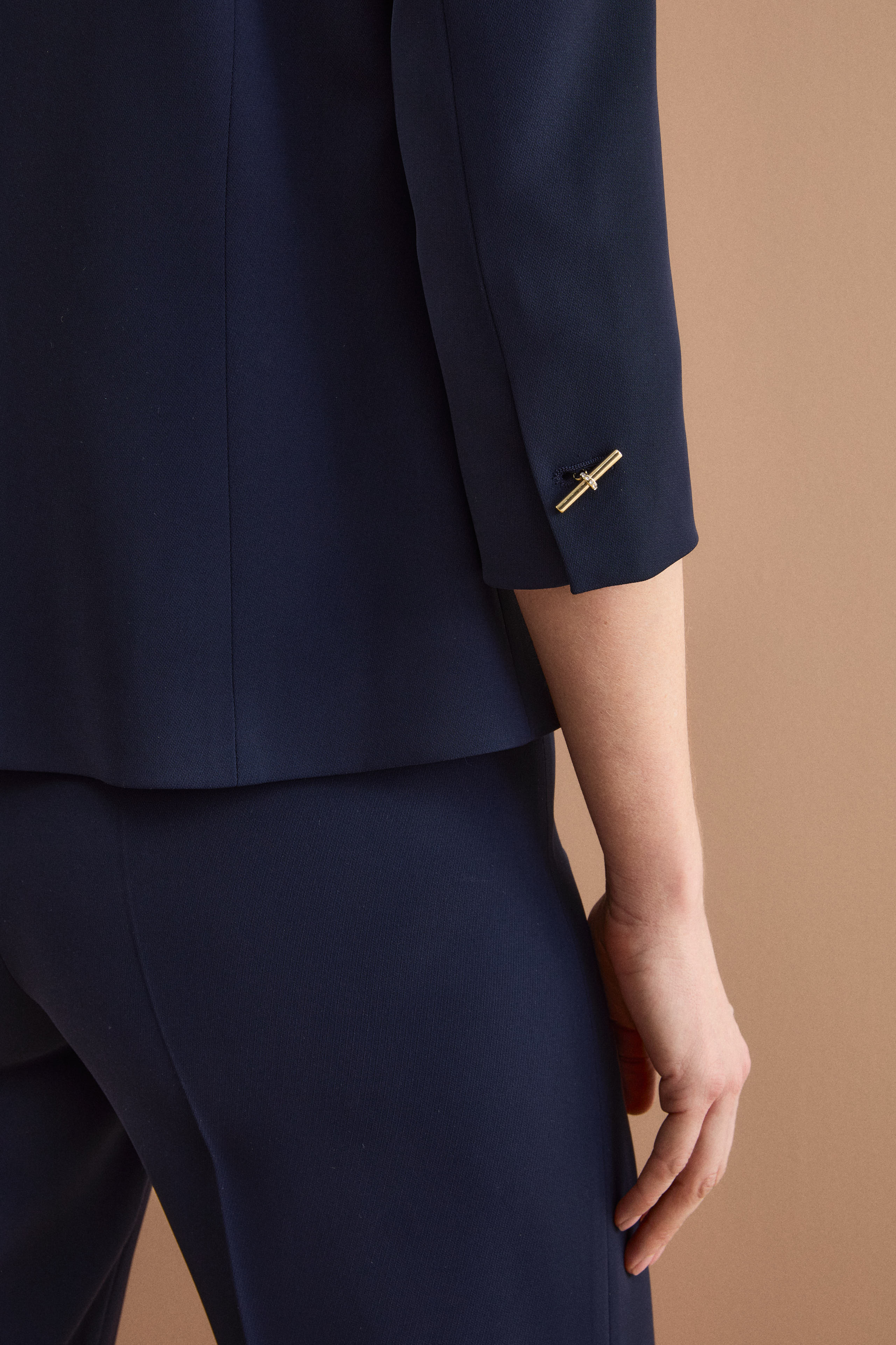 Taillierter Cady-Blazer für festliche Anlässe - BLAU
