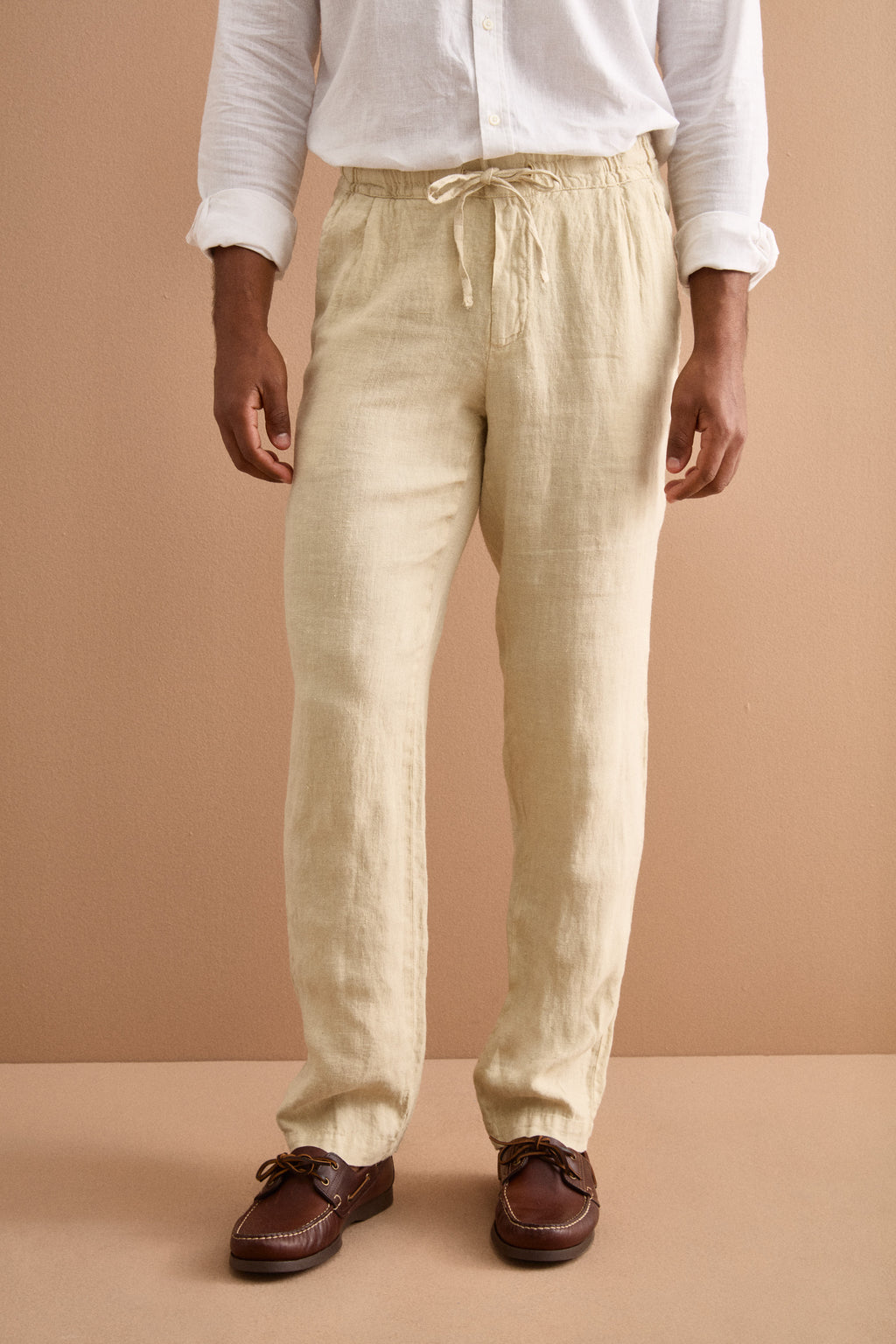 mens linen dress pants The Easy Pant spring gatherings Summer Linen Men Pants Men's