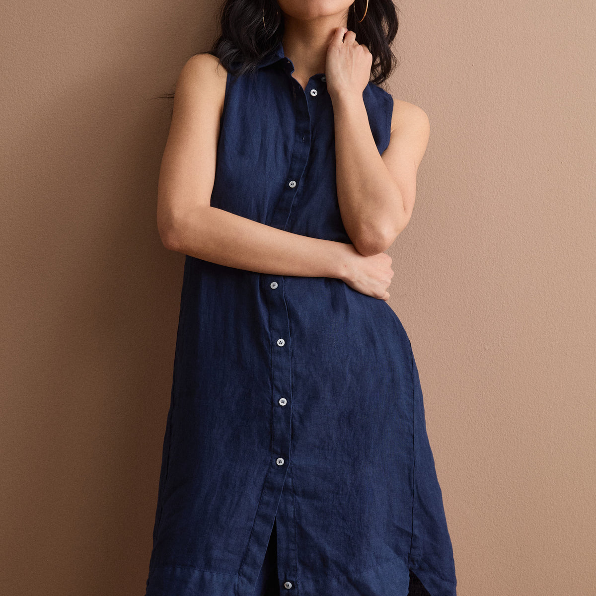 sleeveless shirt dress Buy Lipsy Cream Premium Lace Belted from Next USA Poolside or paired with flat sandals running around the city The Sleeveless Shirtdress w/ Tie