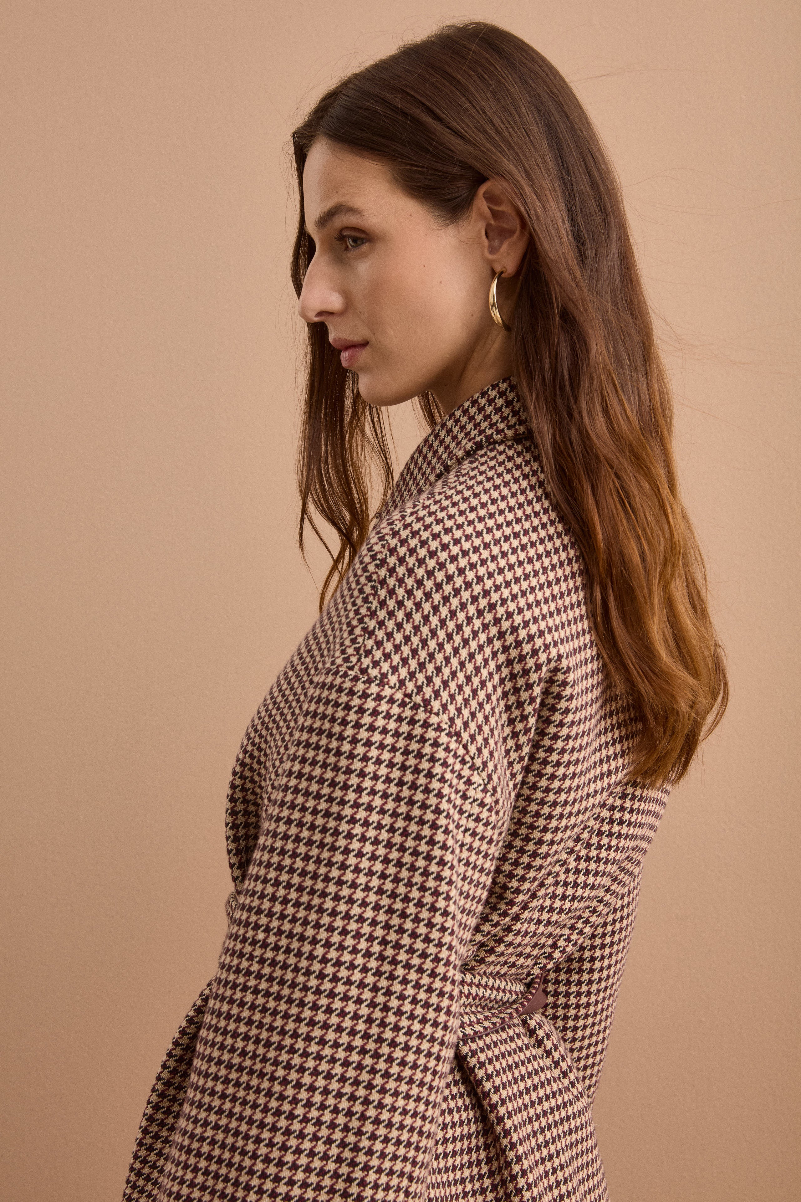 Belted Cotton-Blend Overshirt - -