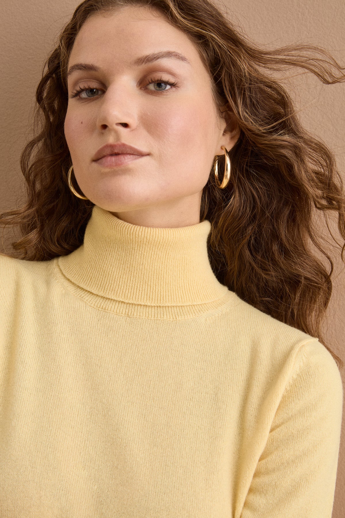 Dolcevita in Puro Cashmere - GIALLO