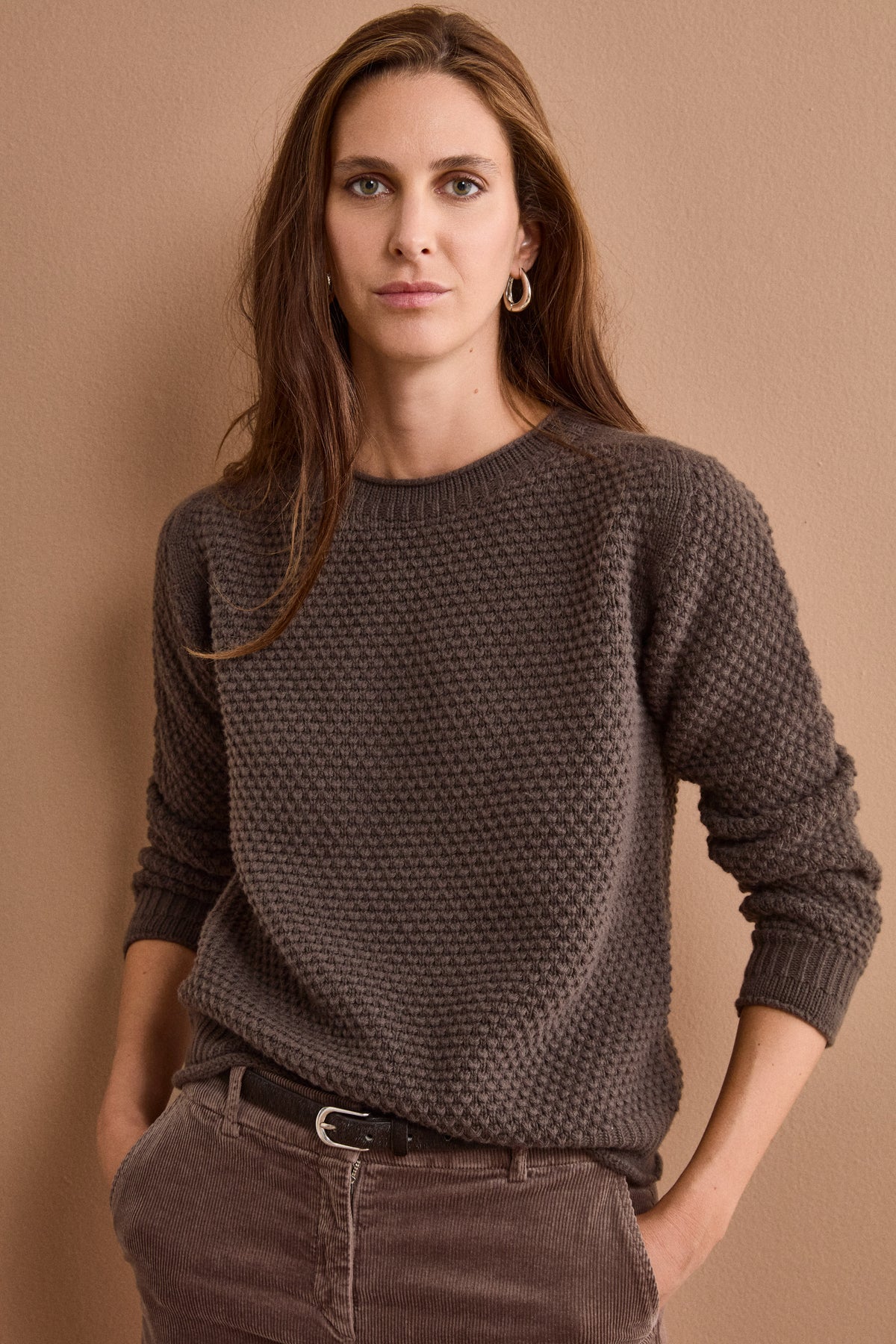 Regular-Fit Wool and Cashmere Crew-Neck Sweater - -
