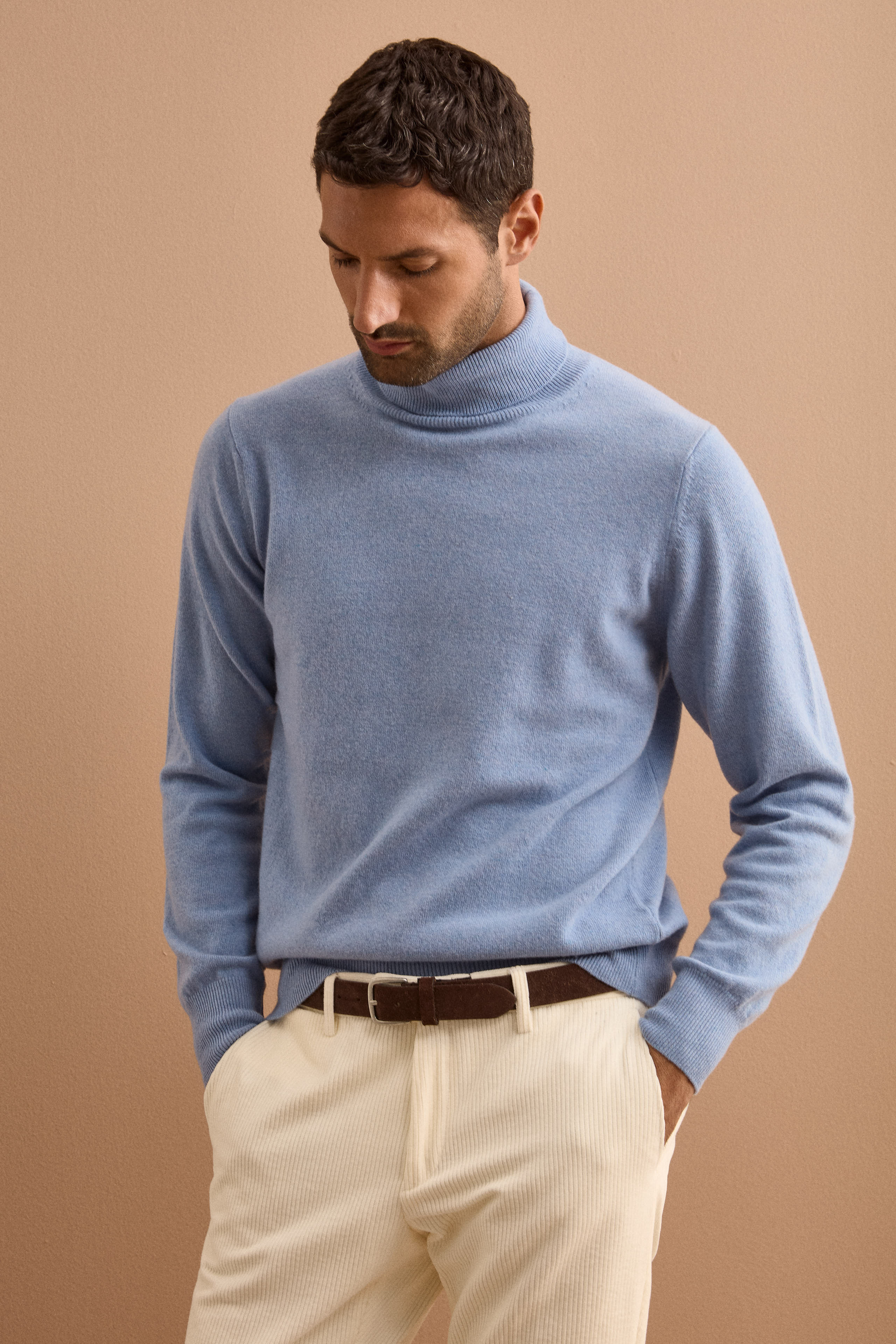 Corduroy Overshirt Jacket - DENIM