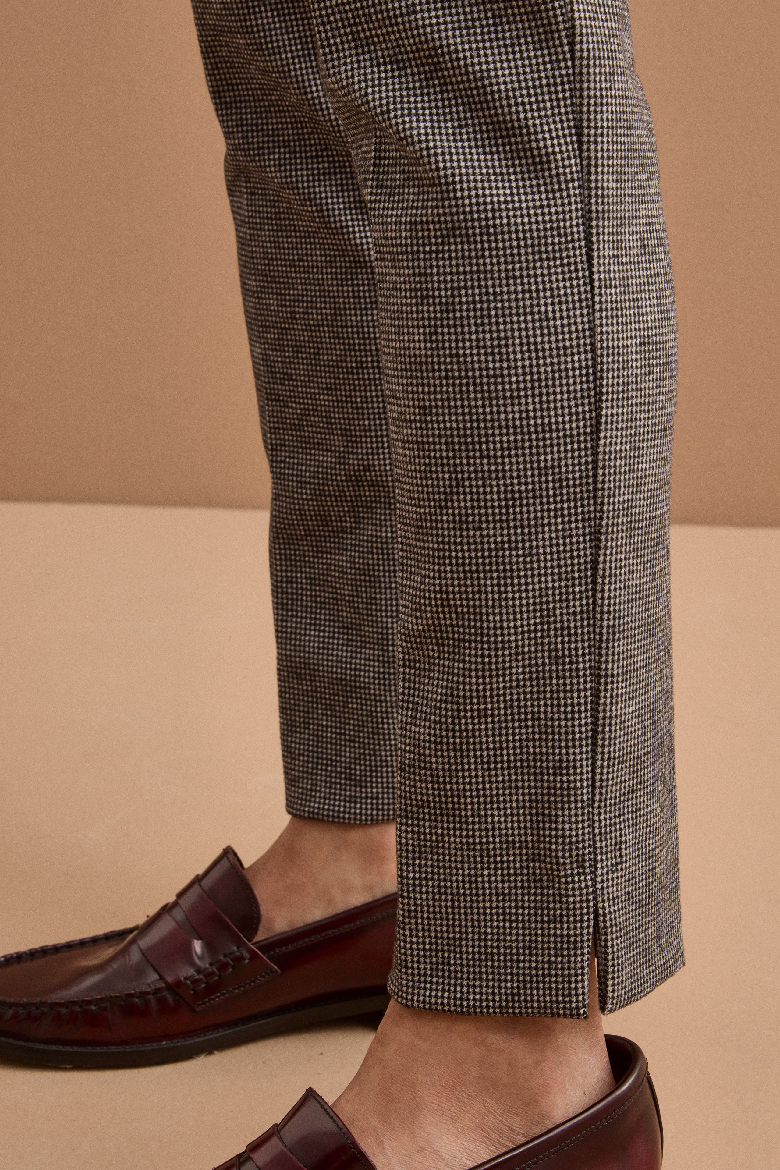 Chinohose im Regular Fit aus Punto Milano - P-Poule Schwarz