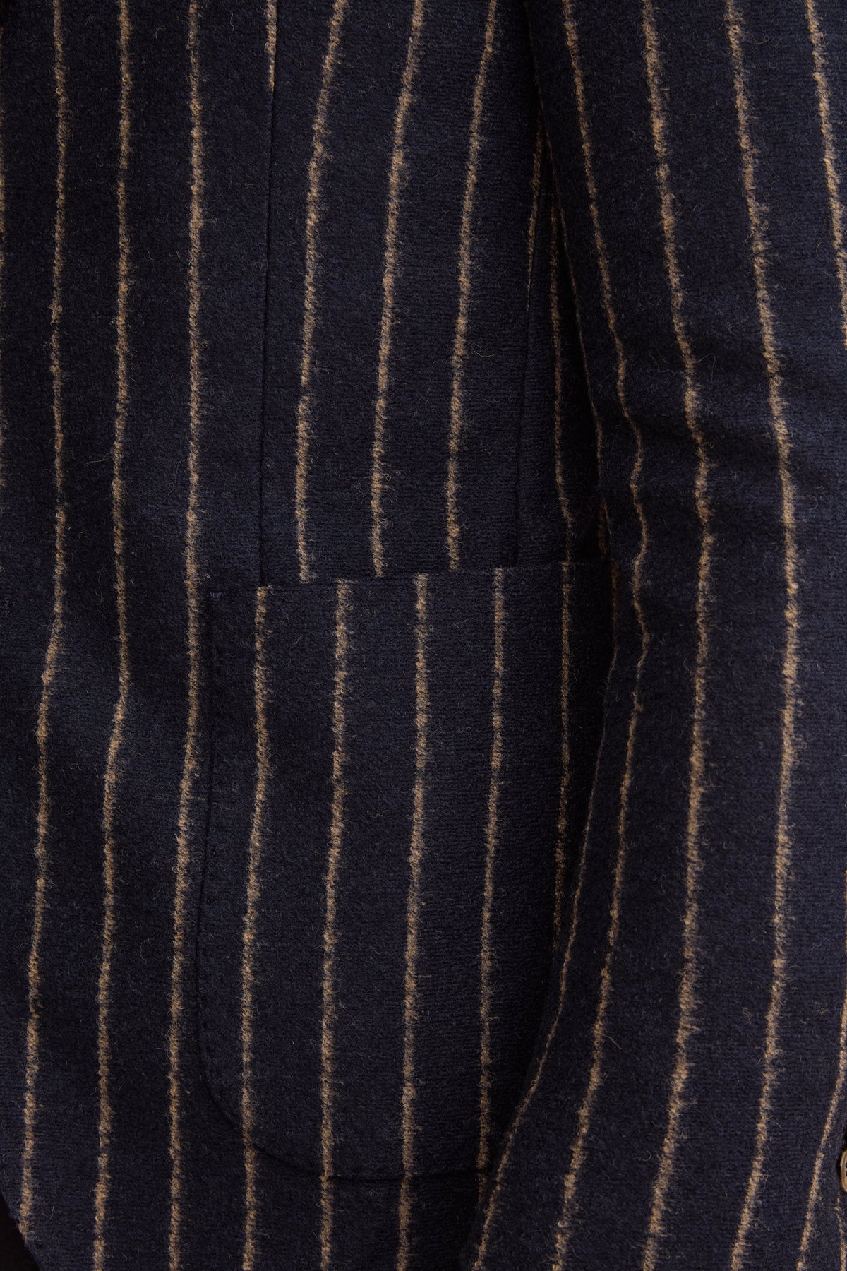 Giacca Destrutturata Regular Fit con Revers Classico - BLU GESSATO